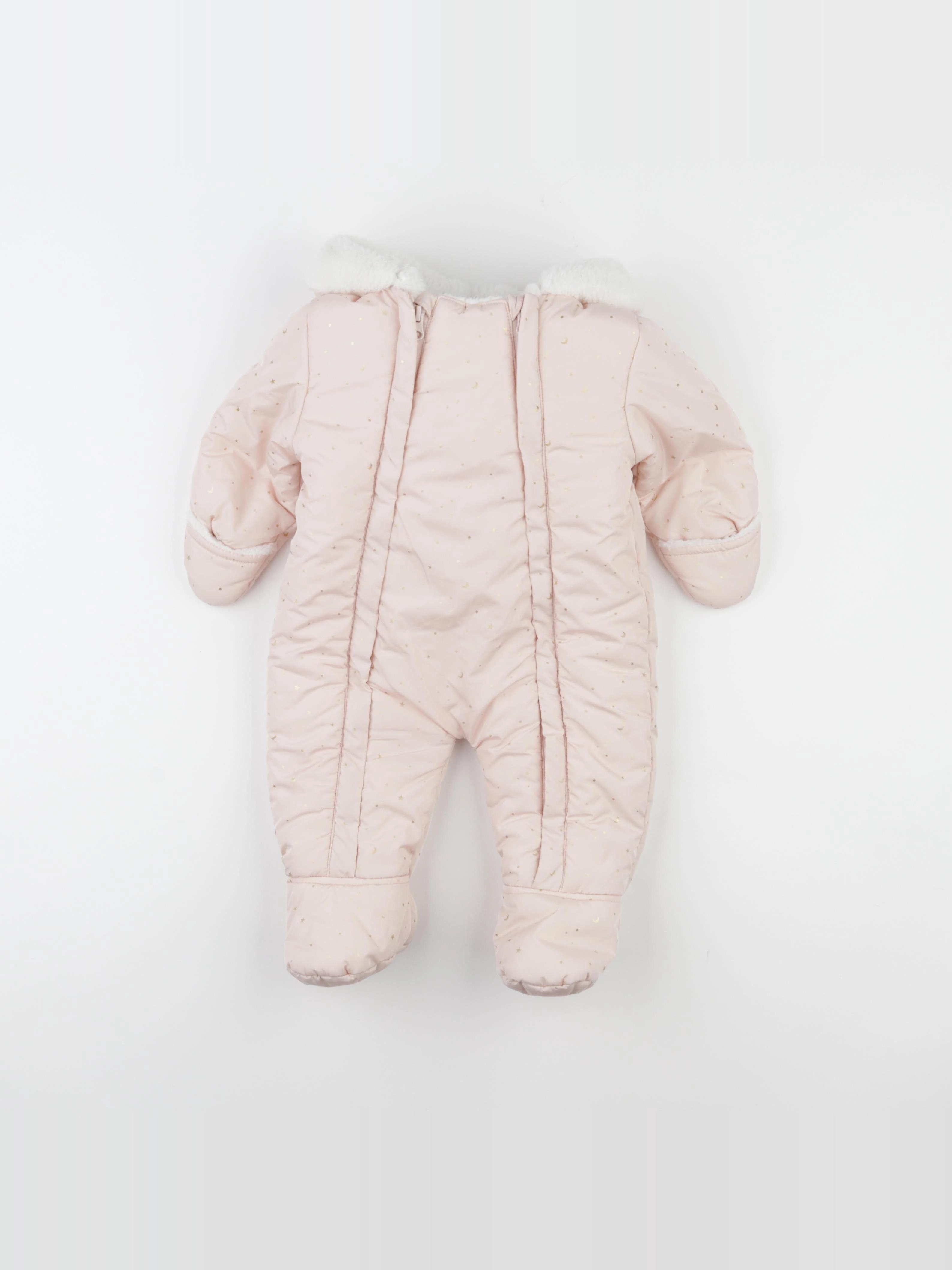 Vertbaudet - combi-pilote rose - 6 mois