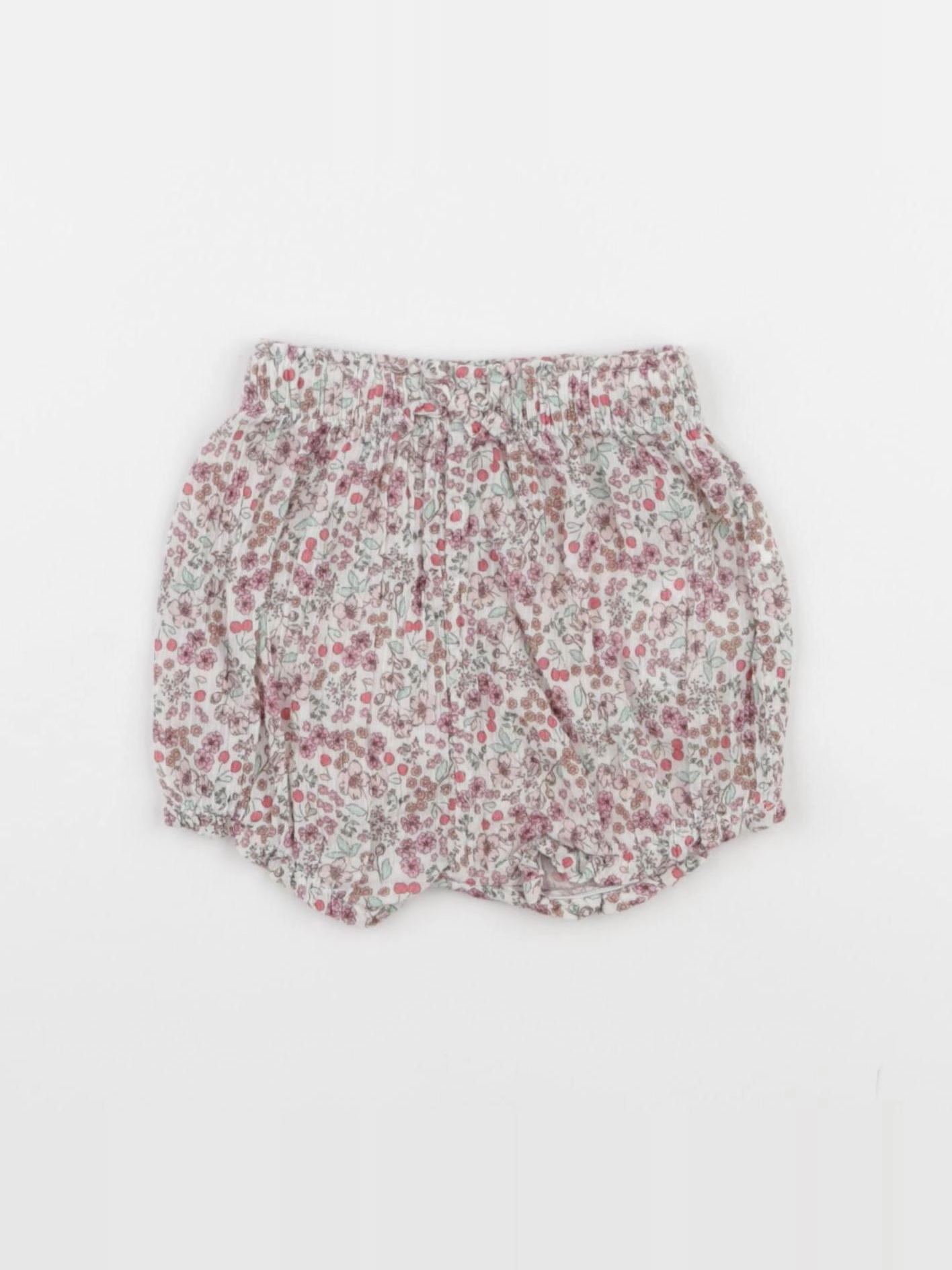 Vertbaudet - short rose - 3 mois