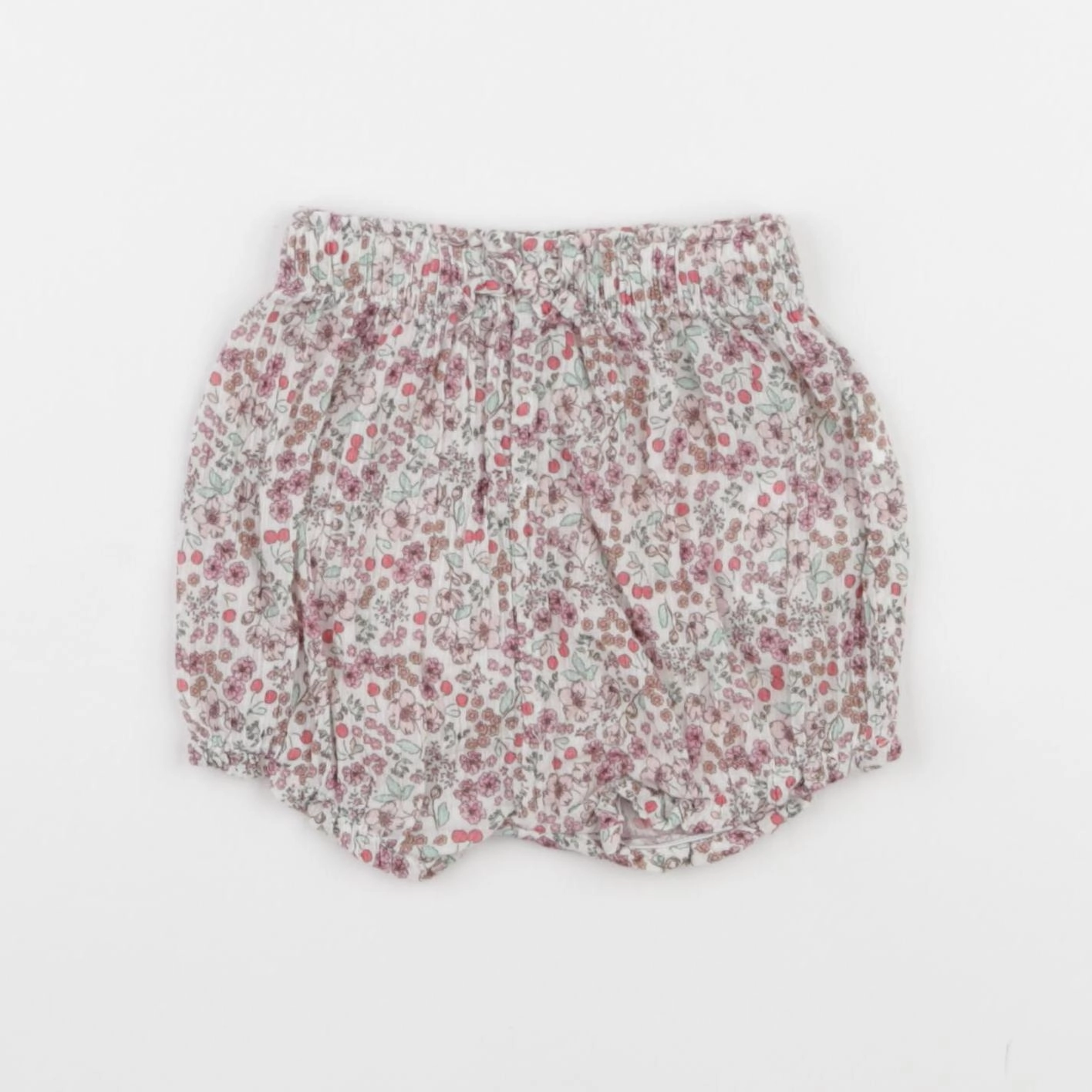Vertbaudet - short rose - 3 mois