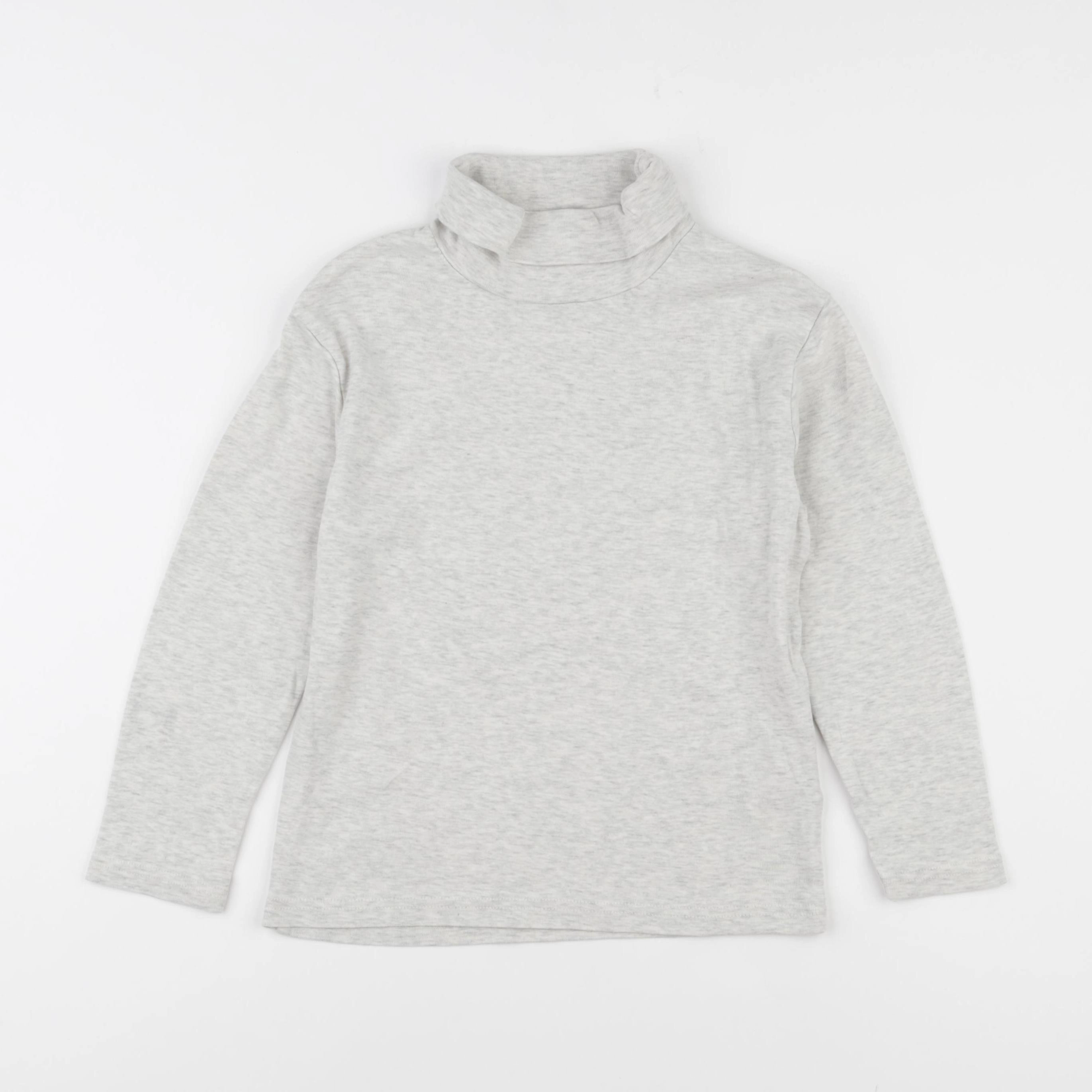 Vertbaudet - sous-pull gris - 8 ans