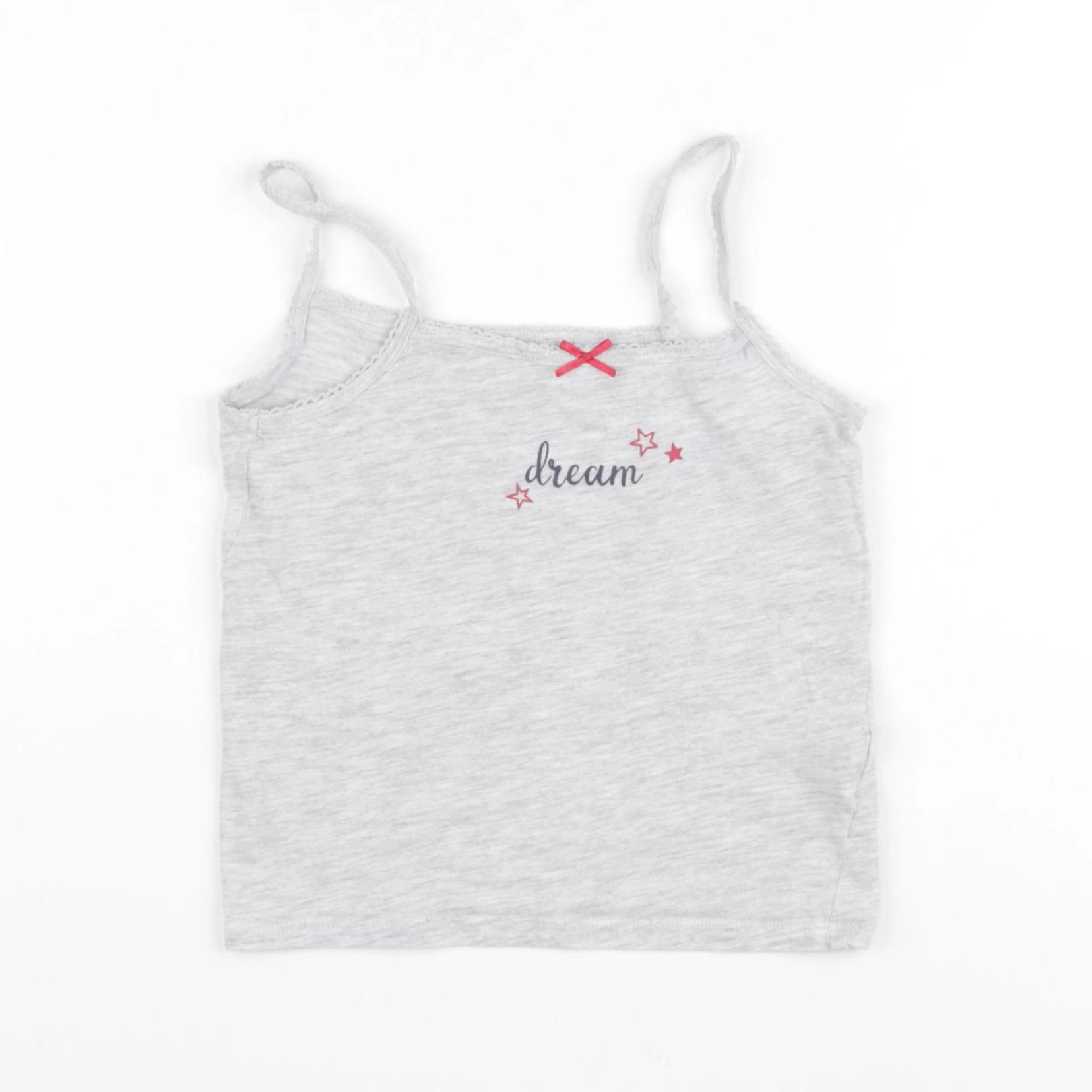 Vertbaudet - maillot de corps gris - 4 ans