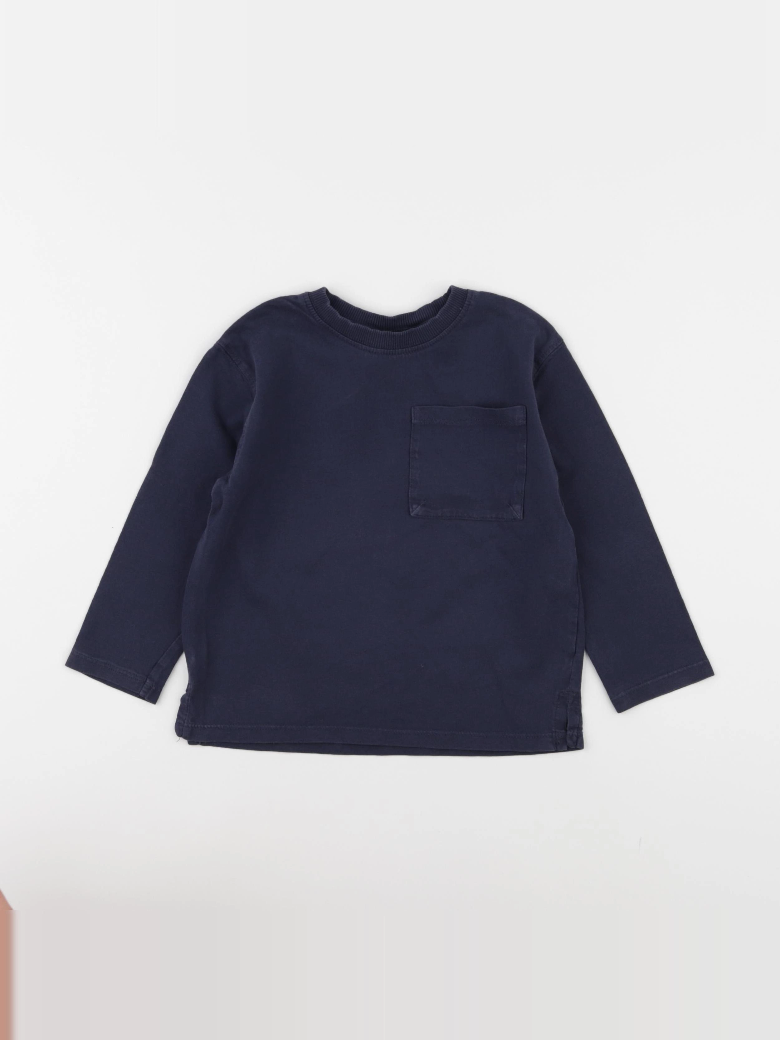 Zara - tee-shirt bleu - 2/3 ans