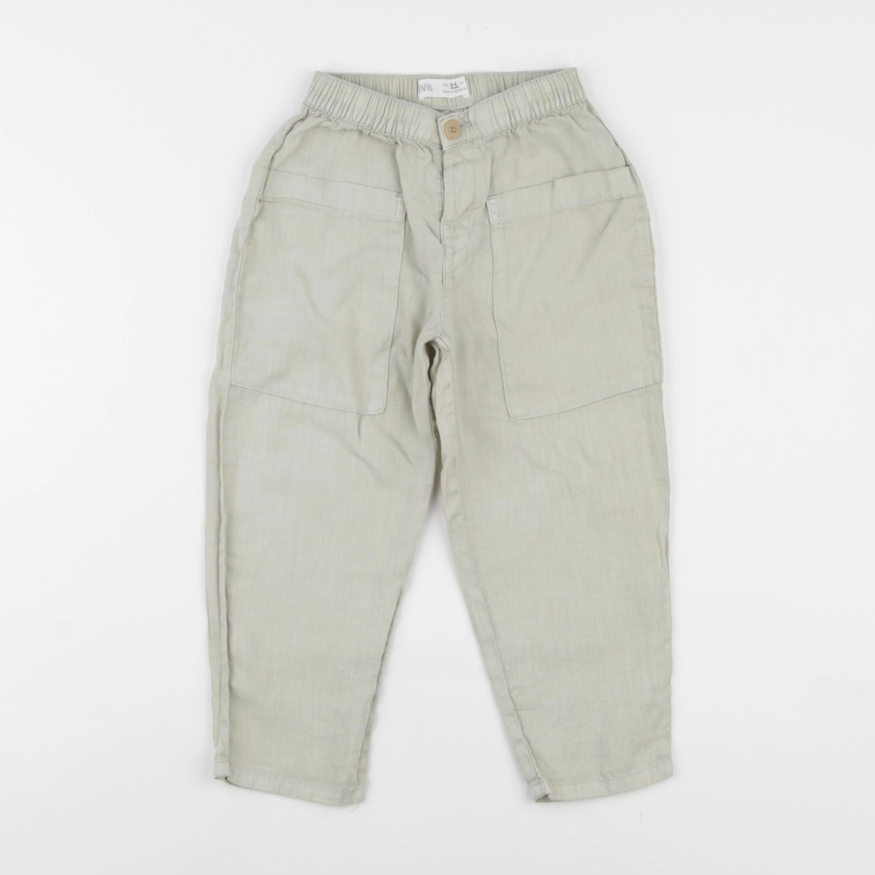 Zara - pantalon beige - 3/4 ans