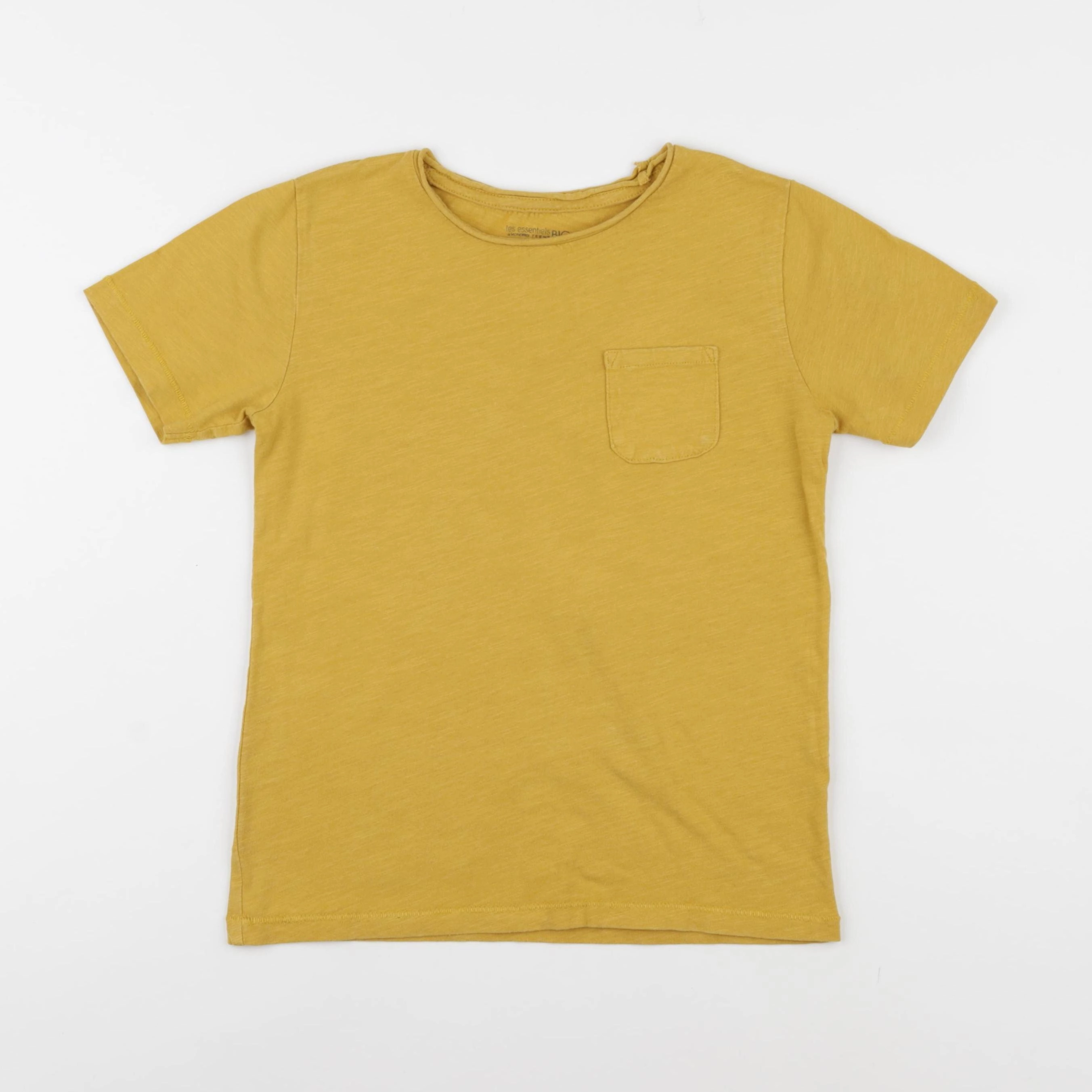 Monoprix - tee-shirt jaune - 10 ans