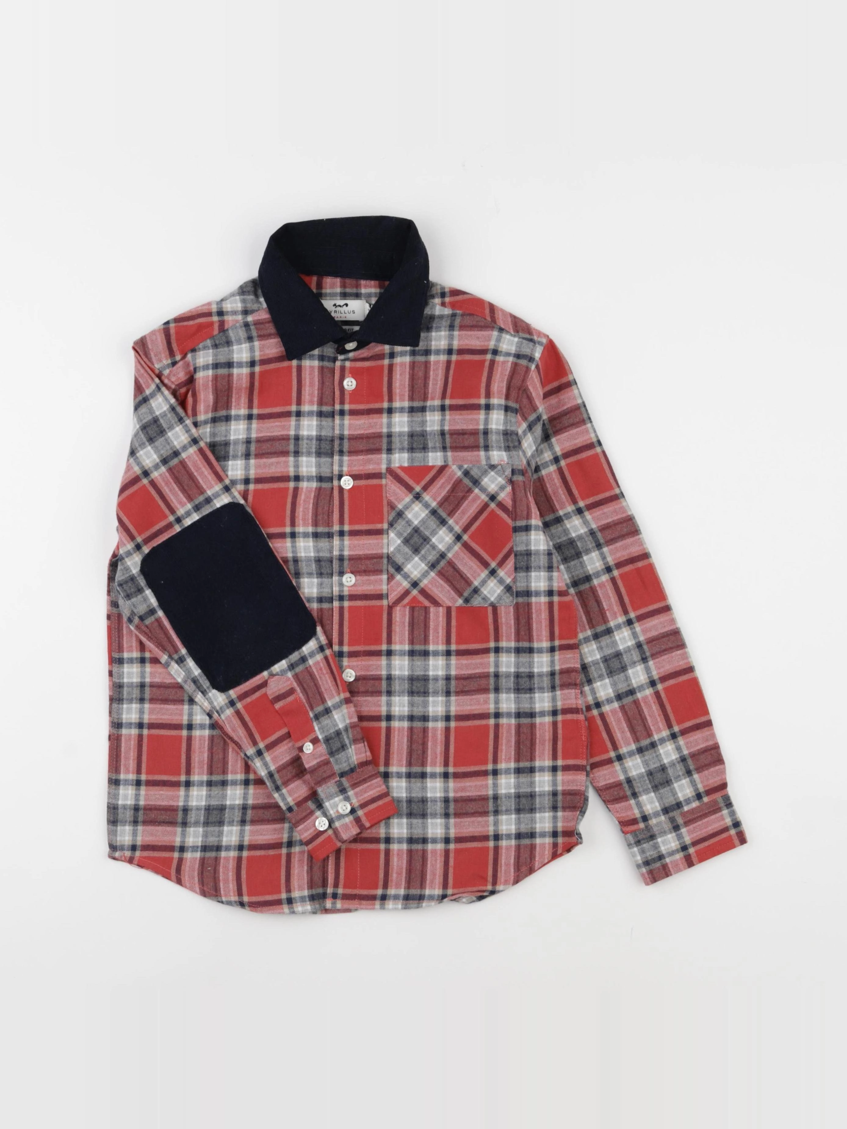 Cyrillus - chemise multicolore - 8 ans