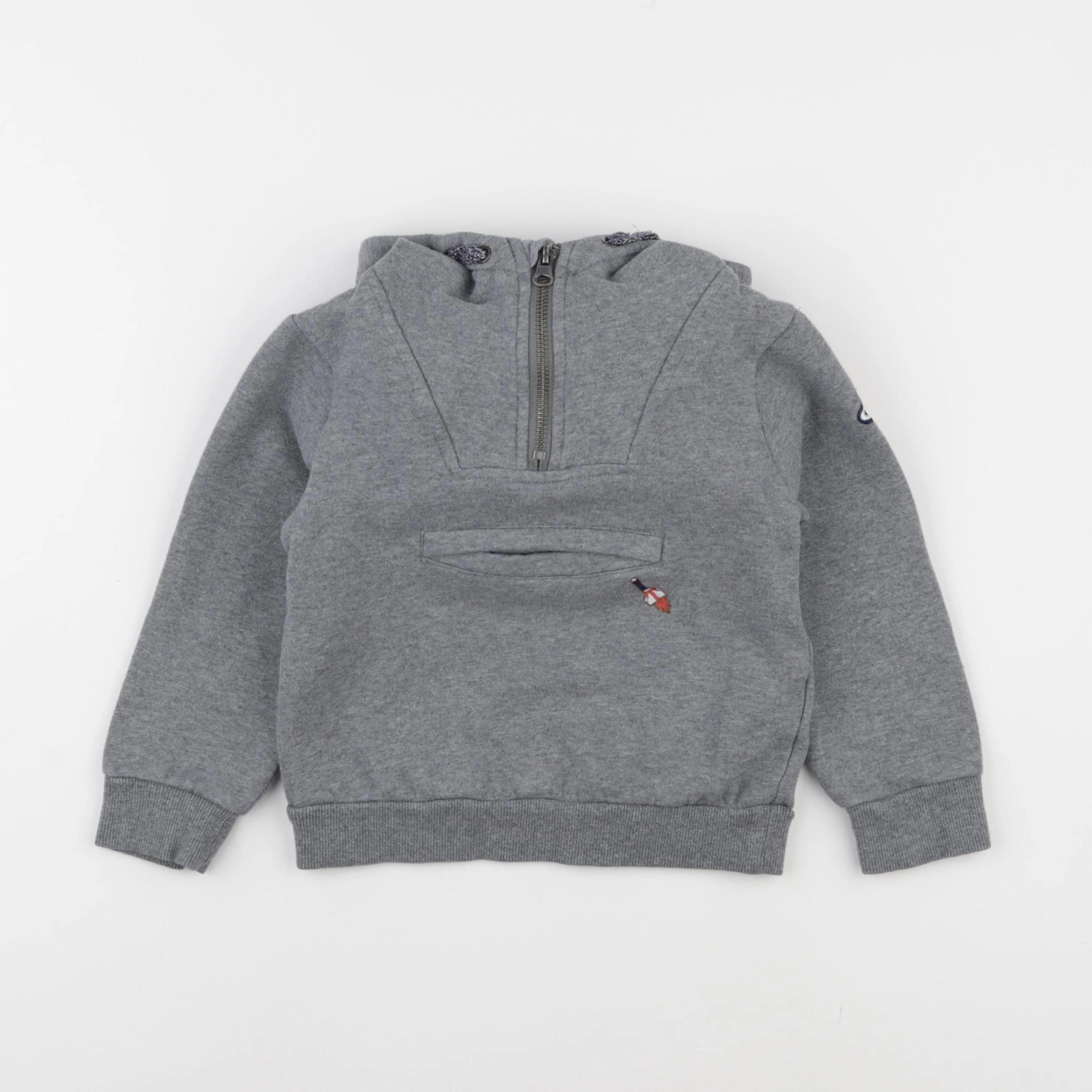 Galeries Lafayette - sweat gris - 5 ans