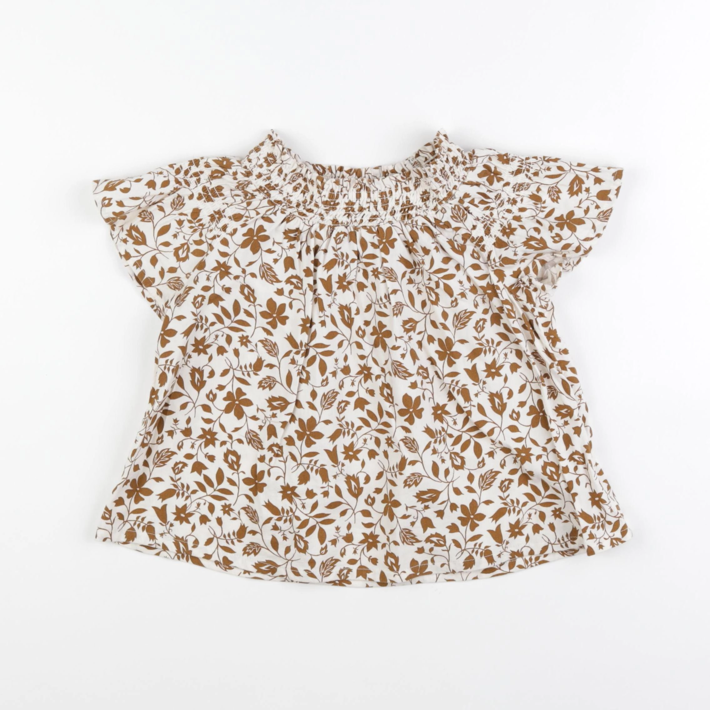 Old Navy - blouse marron - 4 ans