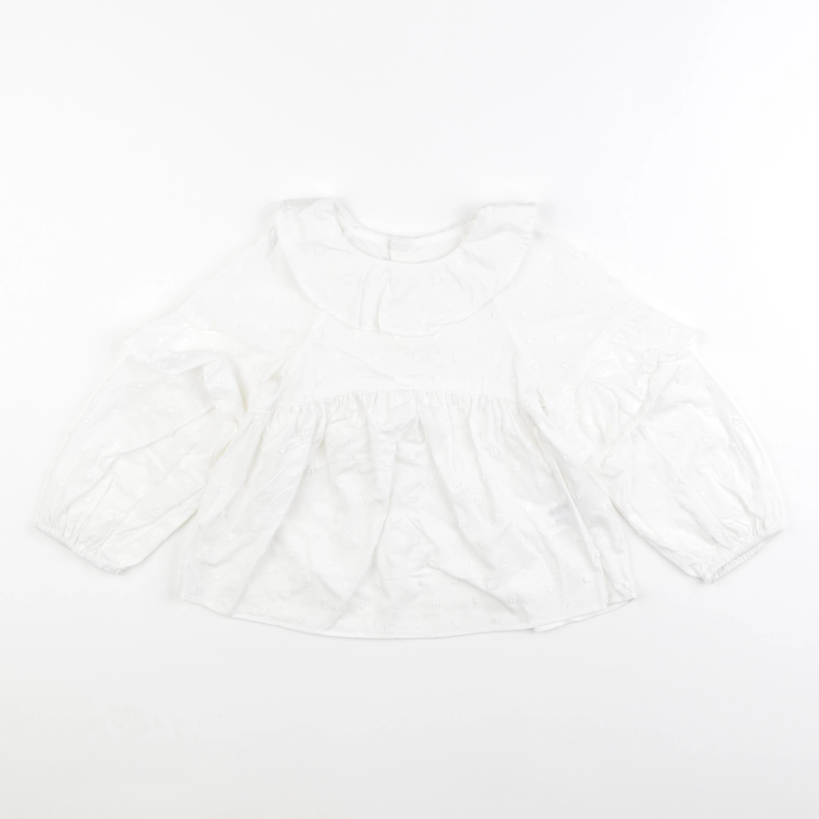 Zara - blouse blanc - 3/4 ans