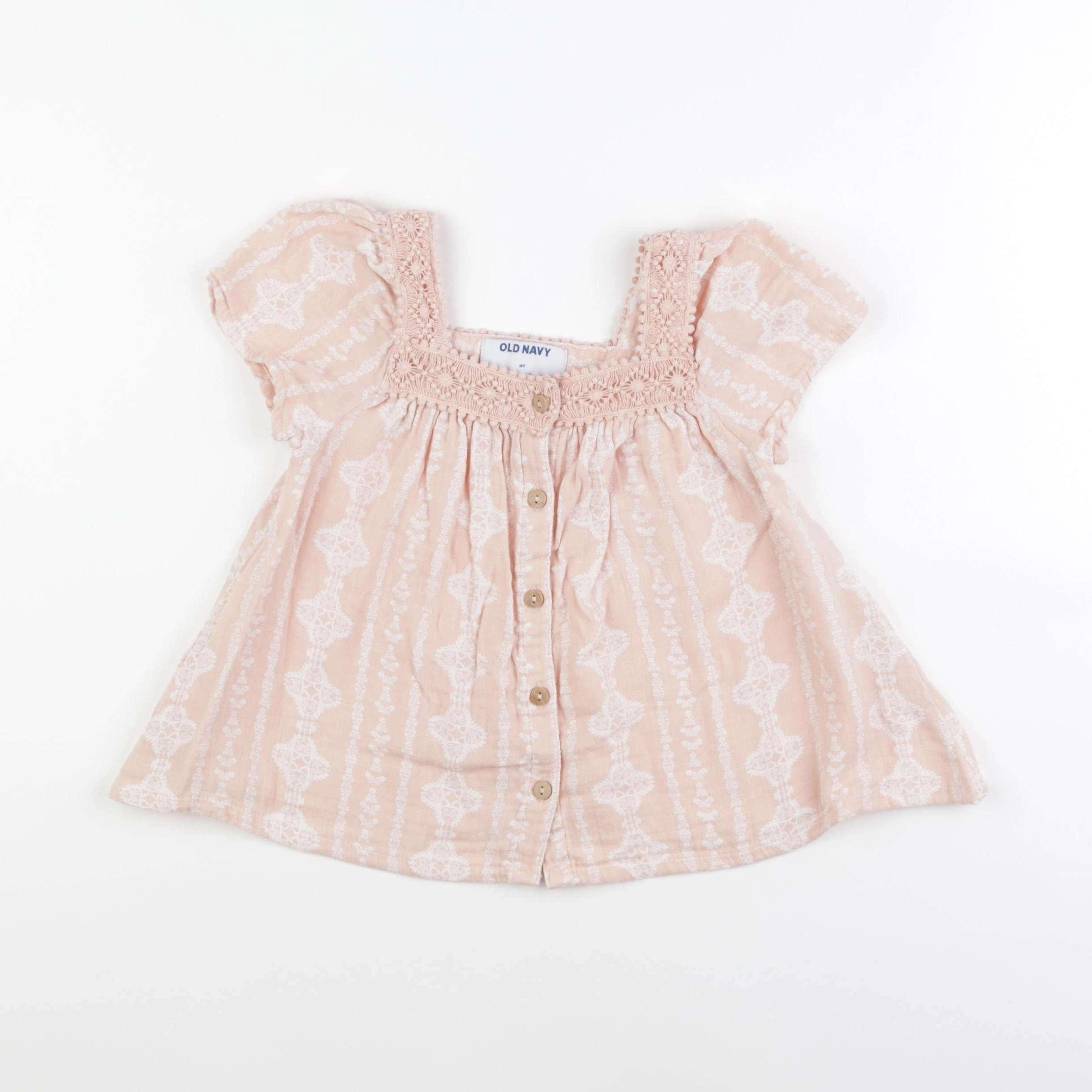 Old Navy - blouse rose - 4 ans