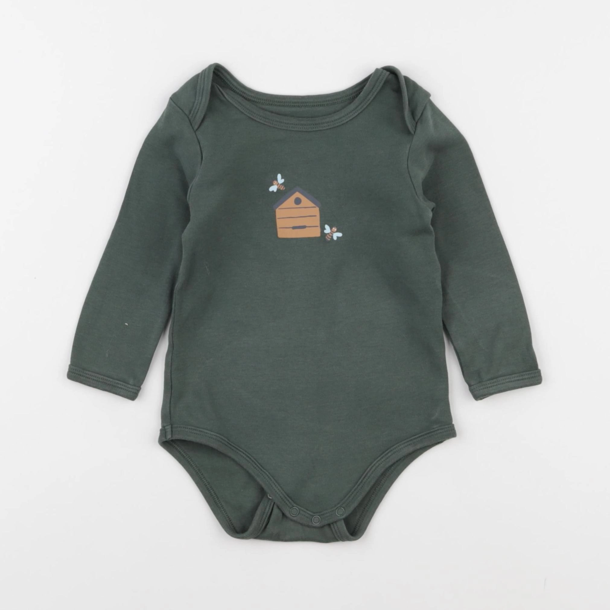 Vertbaudet - body vert - 18 mois