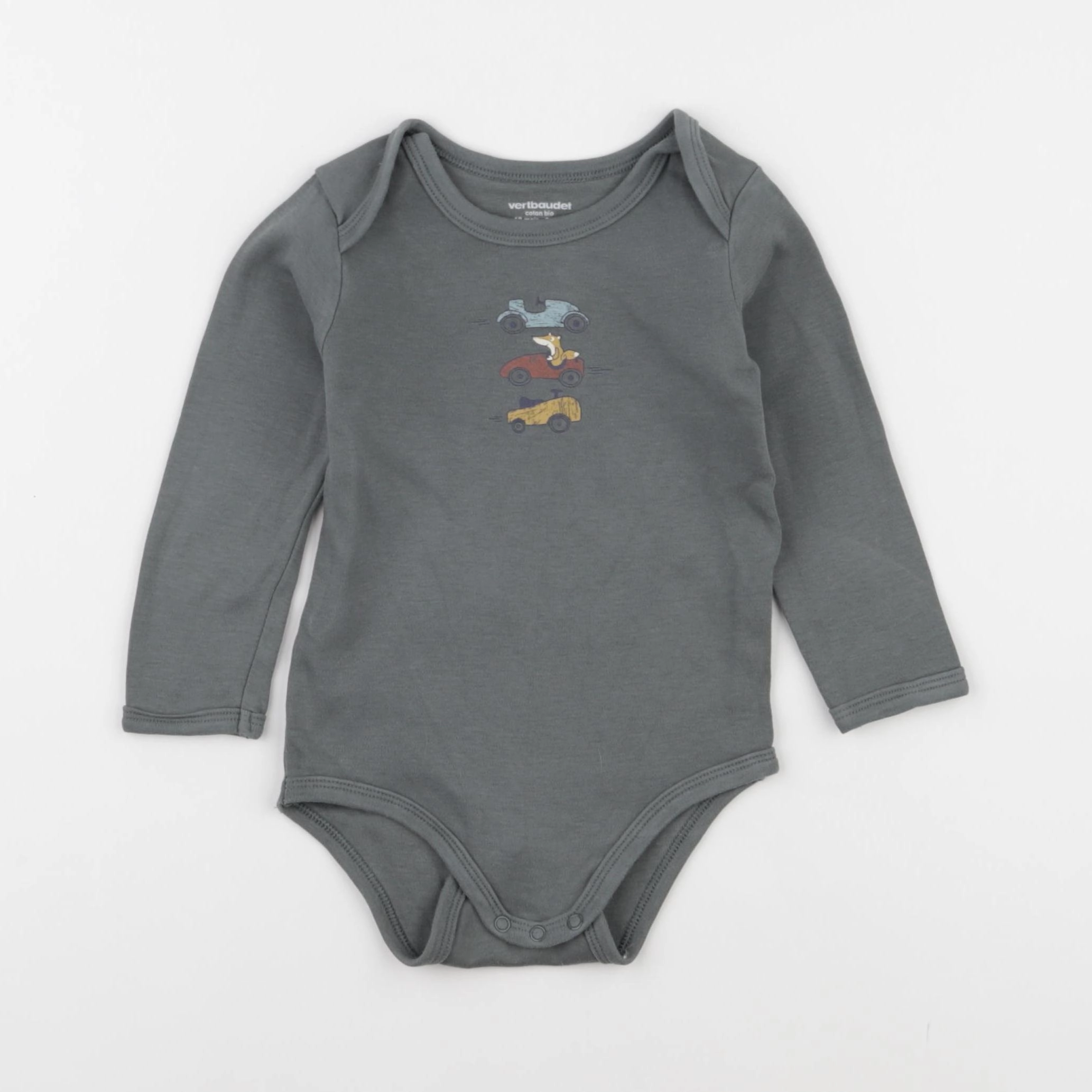 Vertbaudet - body vert - 18 mois