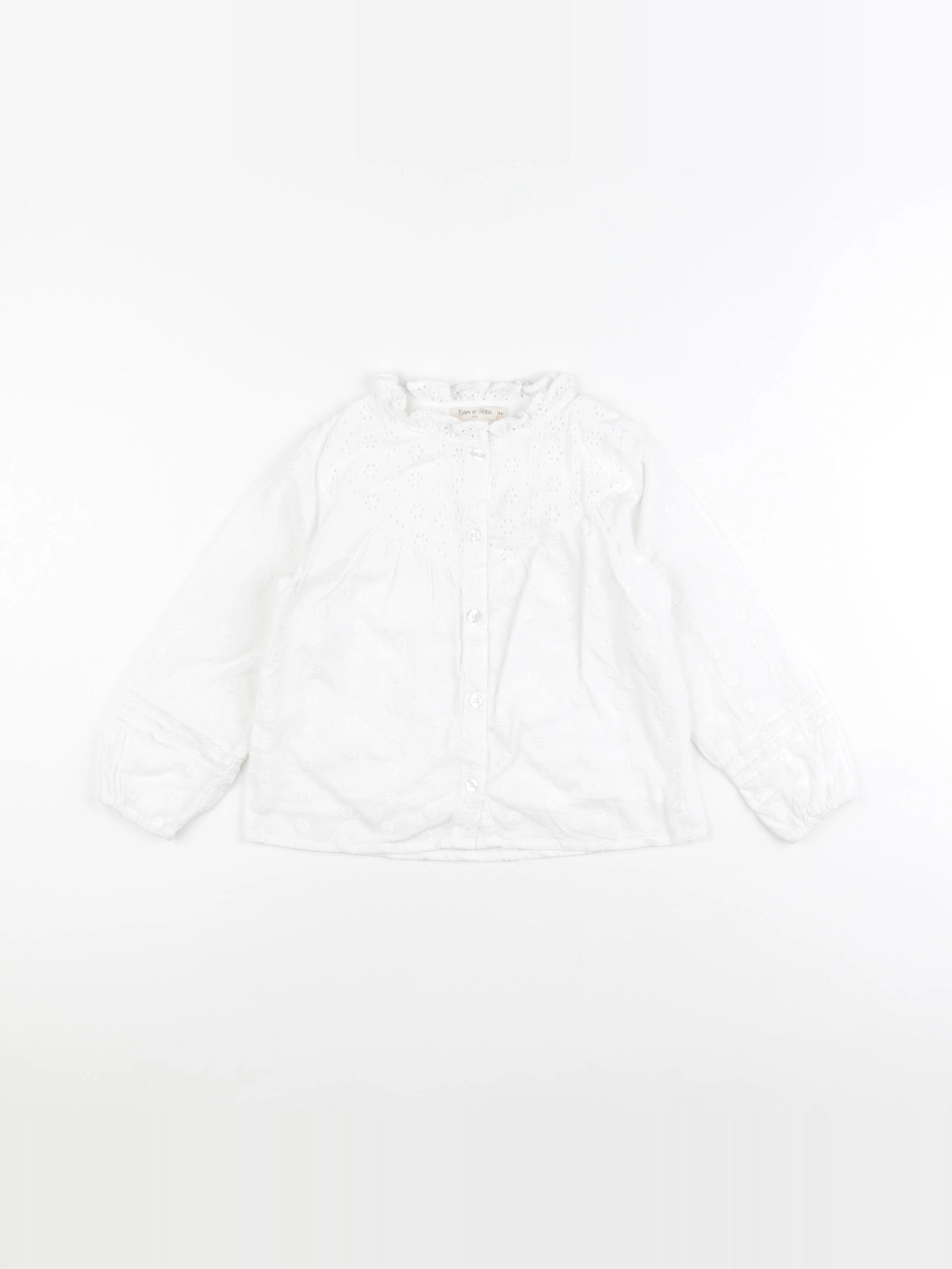 Eden & Victor - blouse blanc - 4 ans