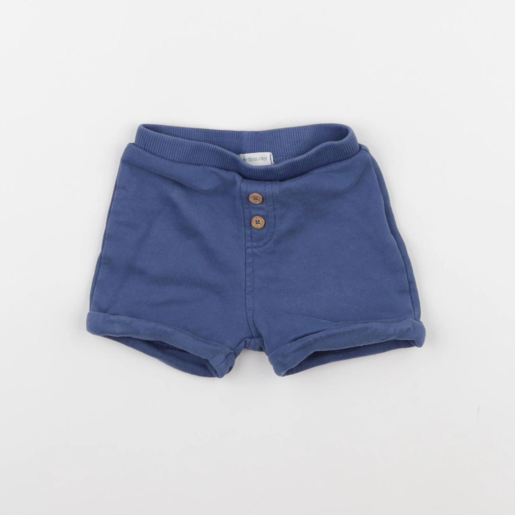Vertbaudet - short bleu - 3 mois
