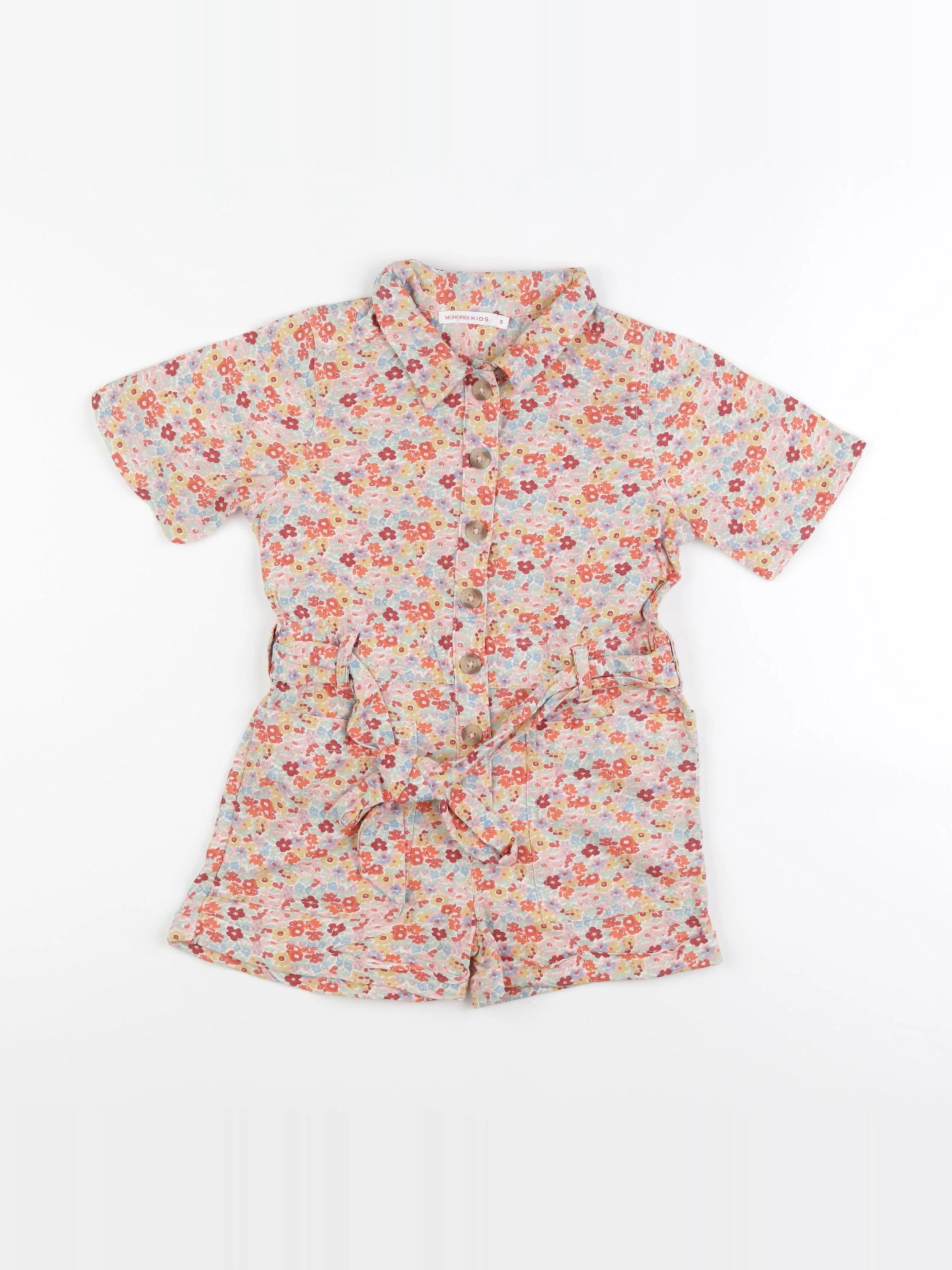 Monoprix - combinaison multicolore - 5 ans