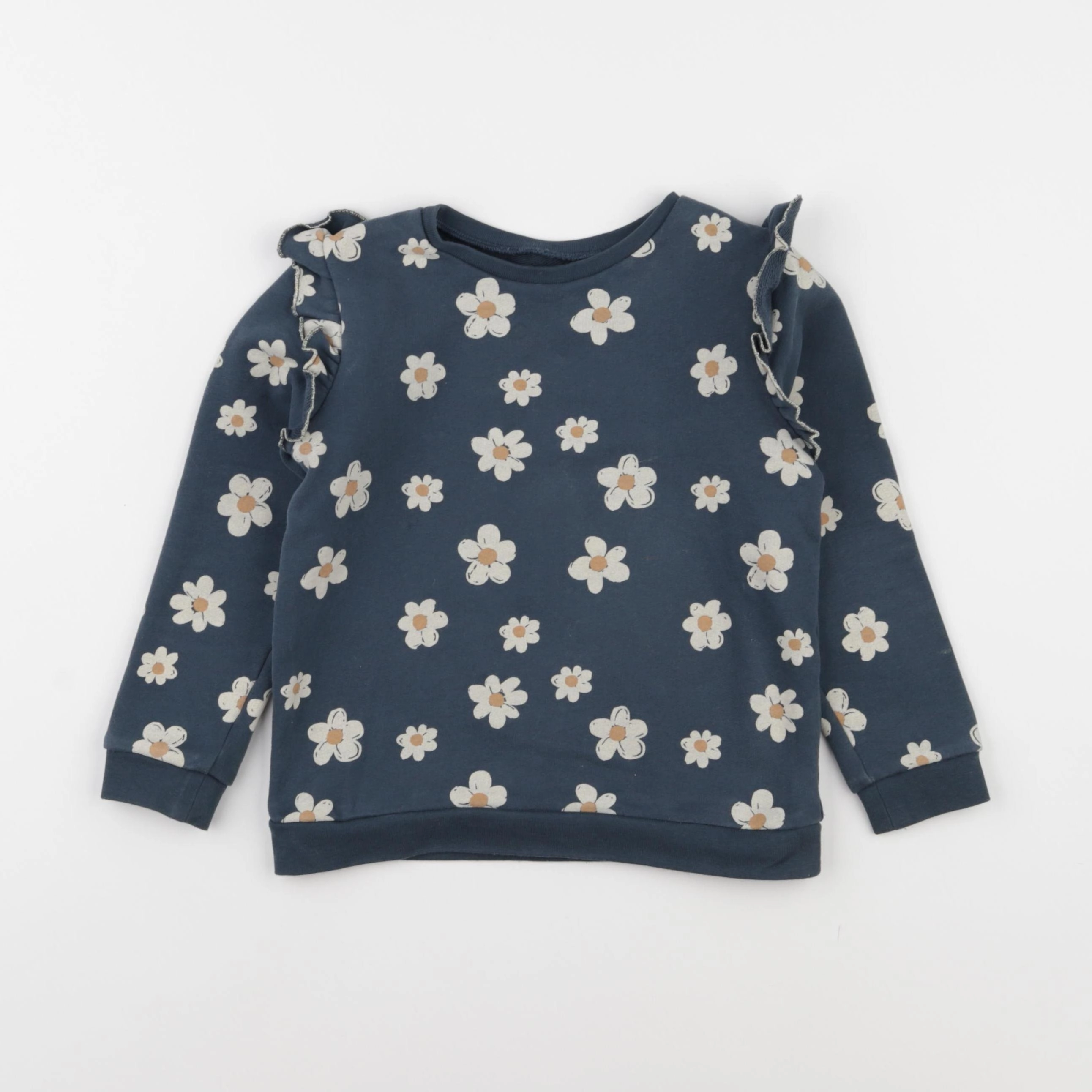 Vertbaudet - sweat bleu - 5 ans