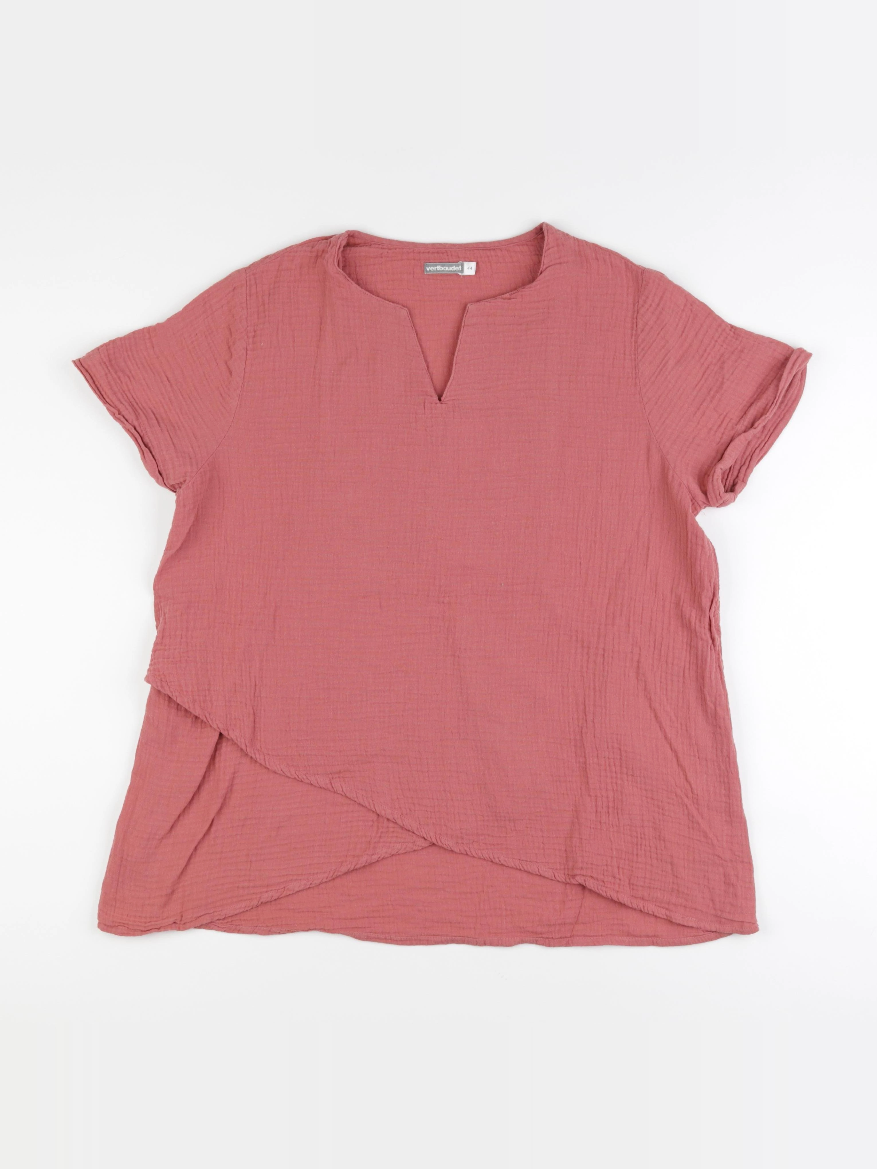 Vertbaudet - blouse grossesse rose - 44