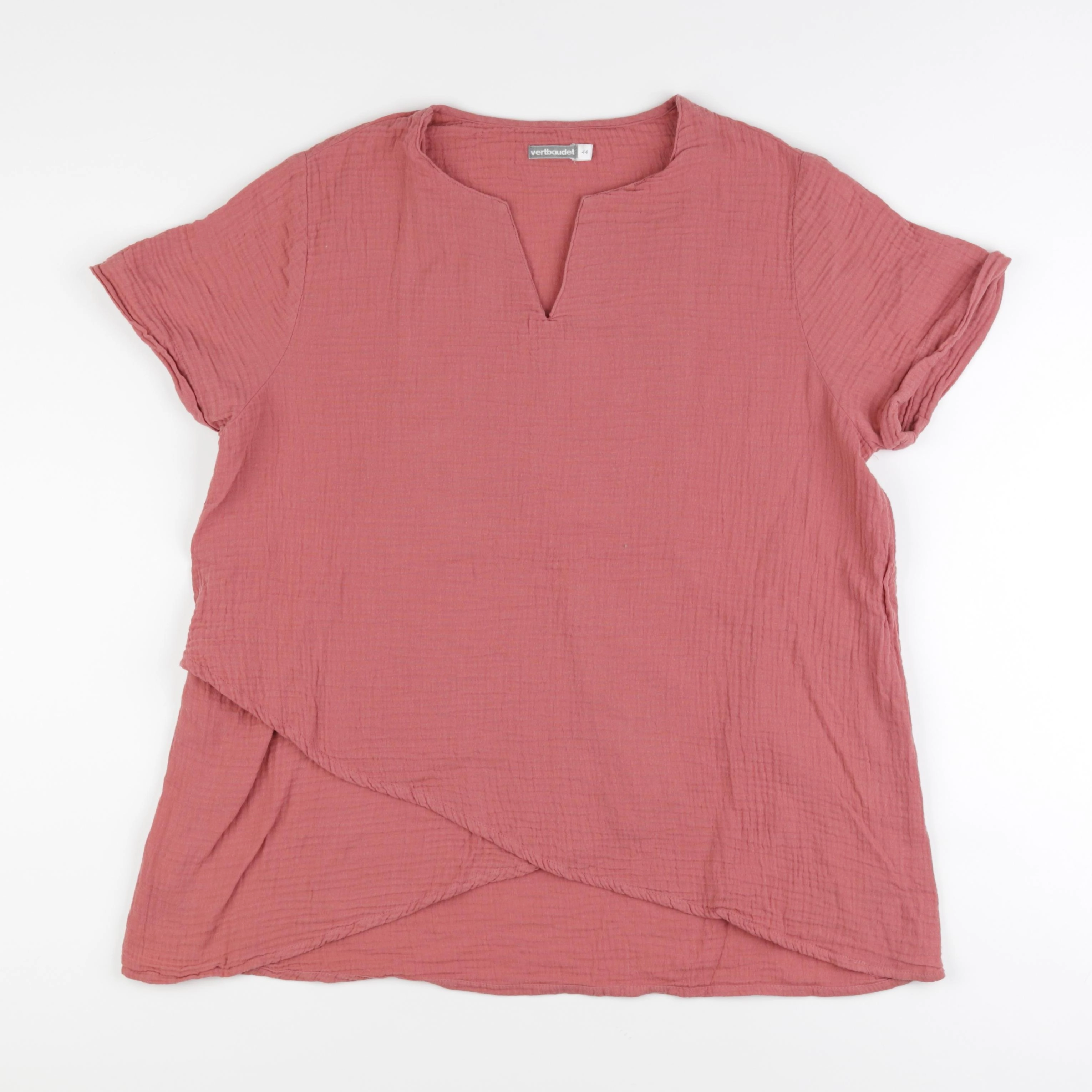 Vertbaudet - blouse grossesse rose - 44