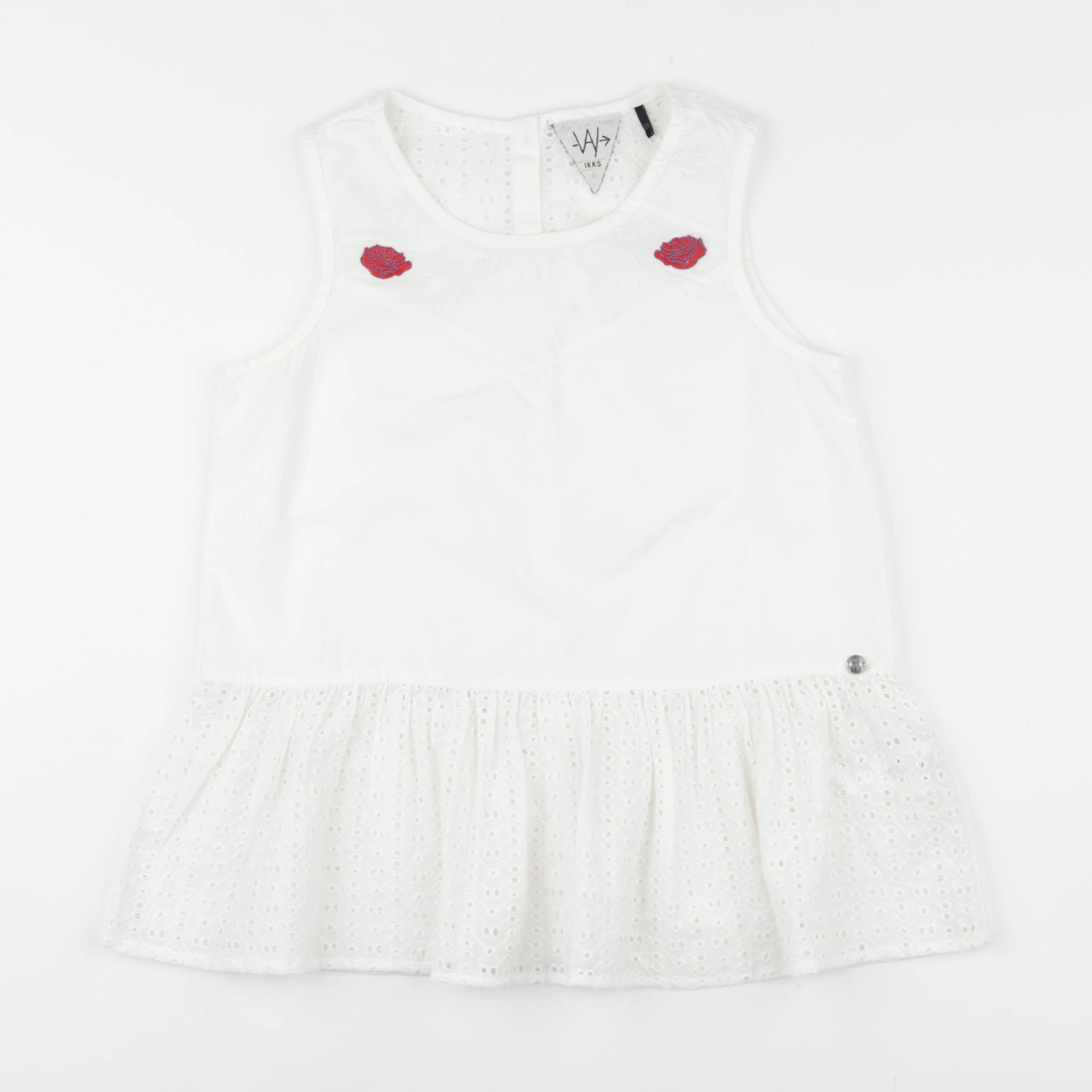 IKKS - blouse blanc - 12 ans