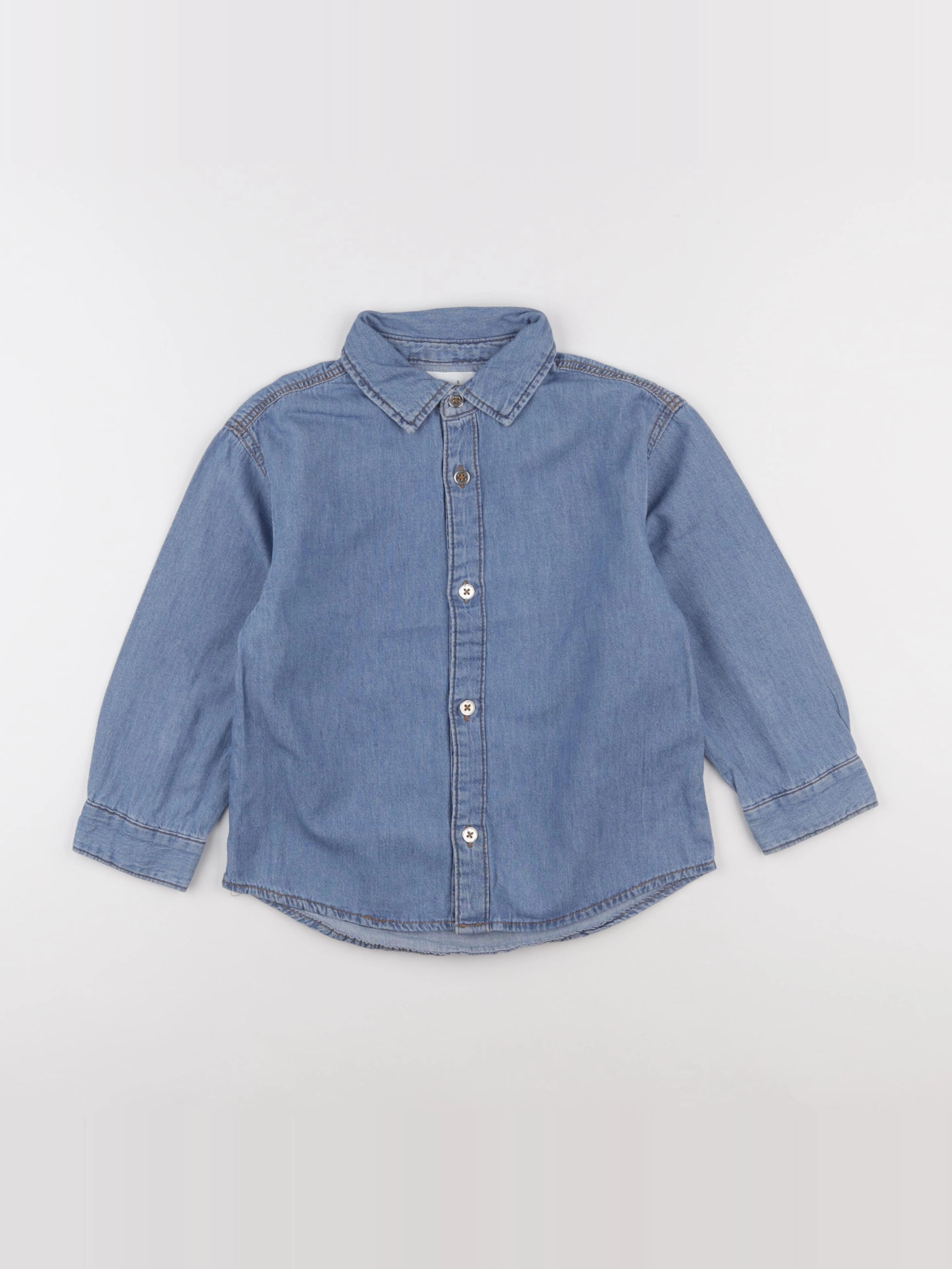 Zara - chemise bleu - 5 ans