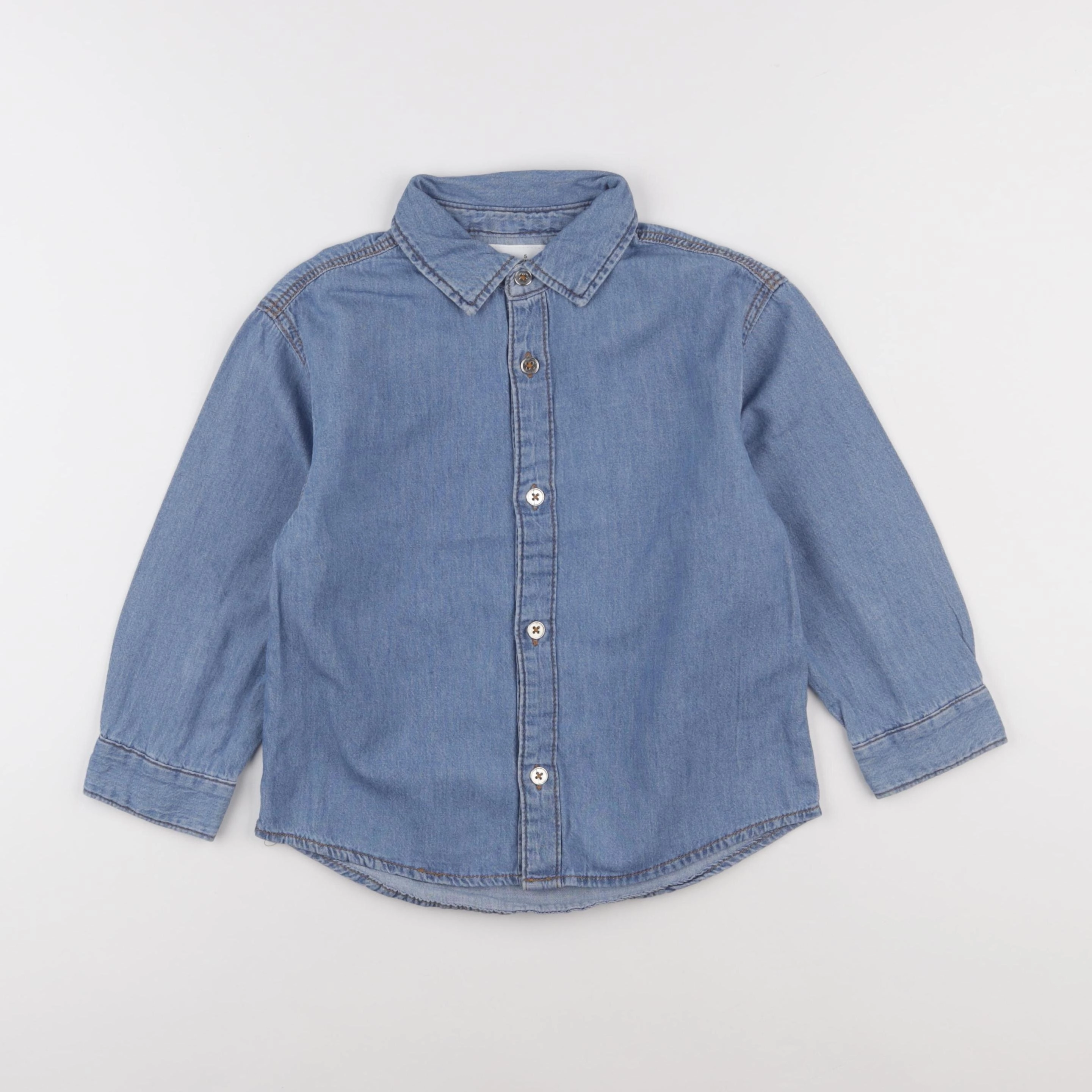 Zara - chemise bleu - 5 ans