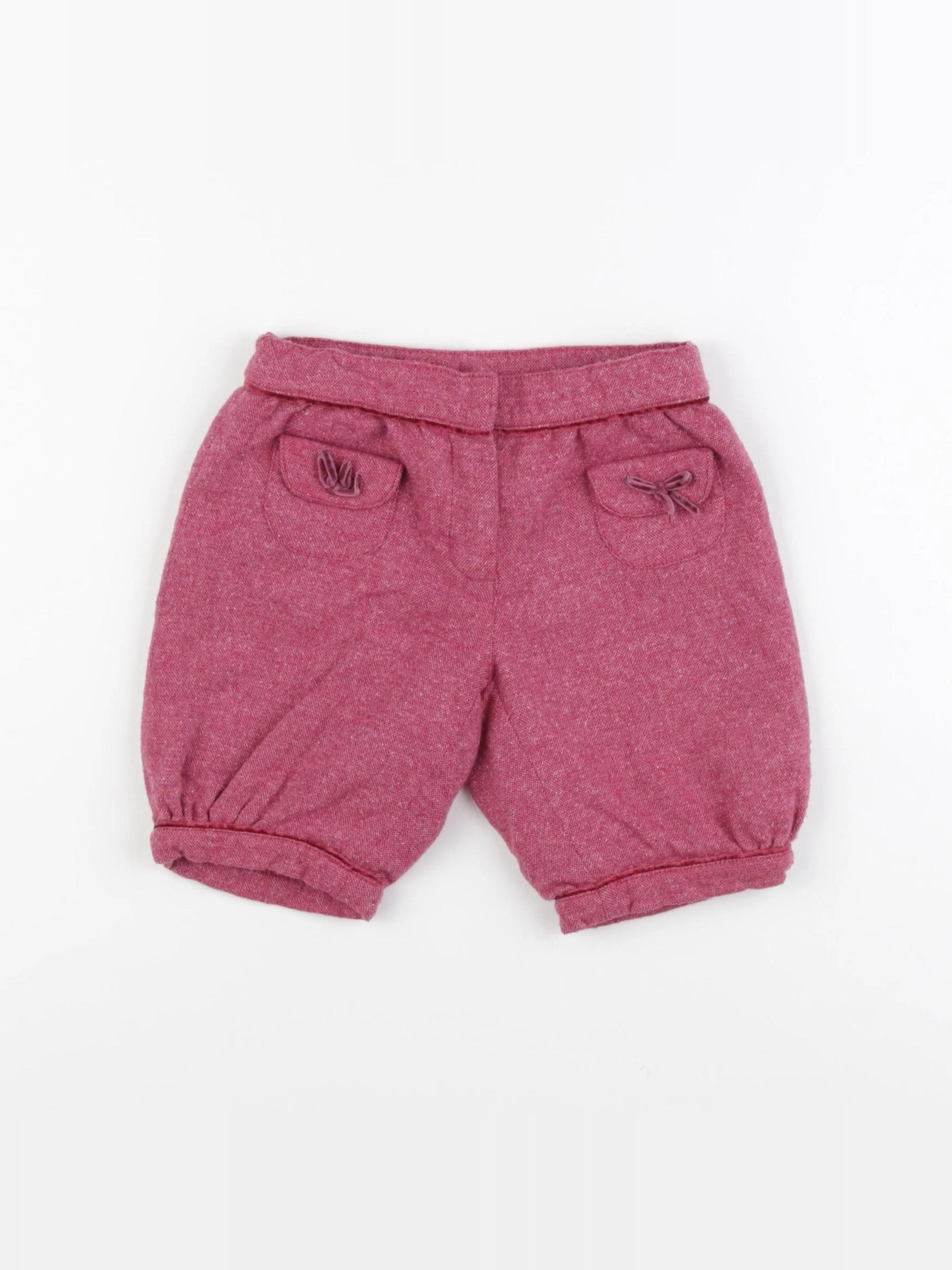 Jacadi - short rose - 12 mois