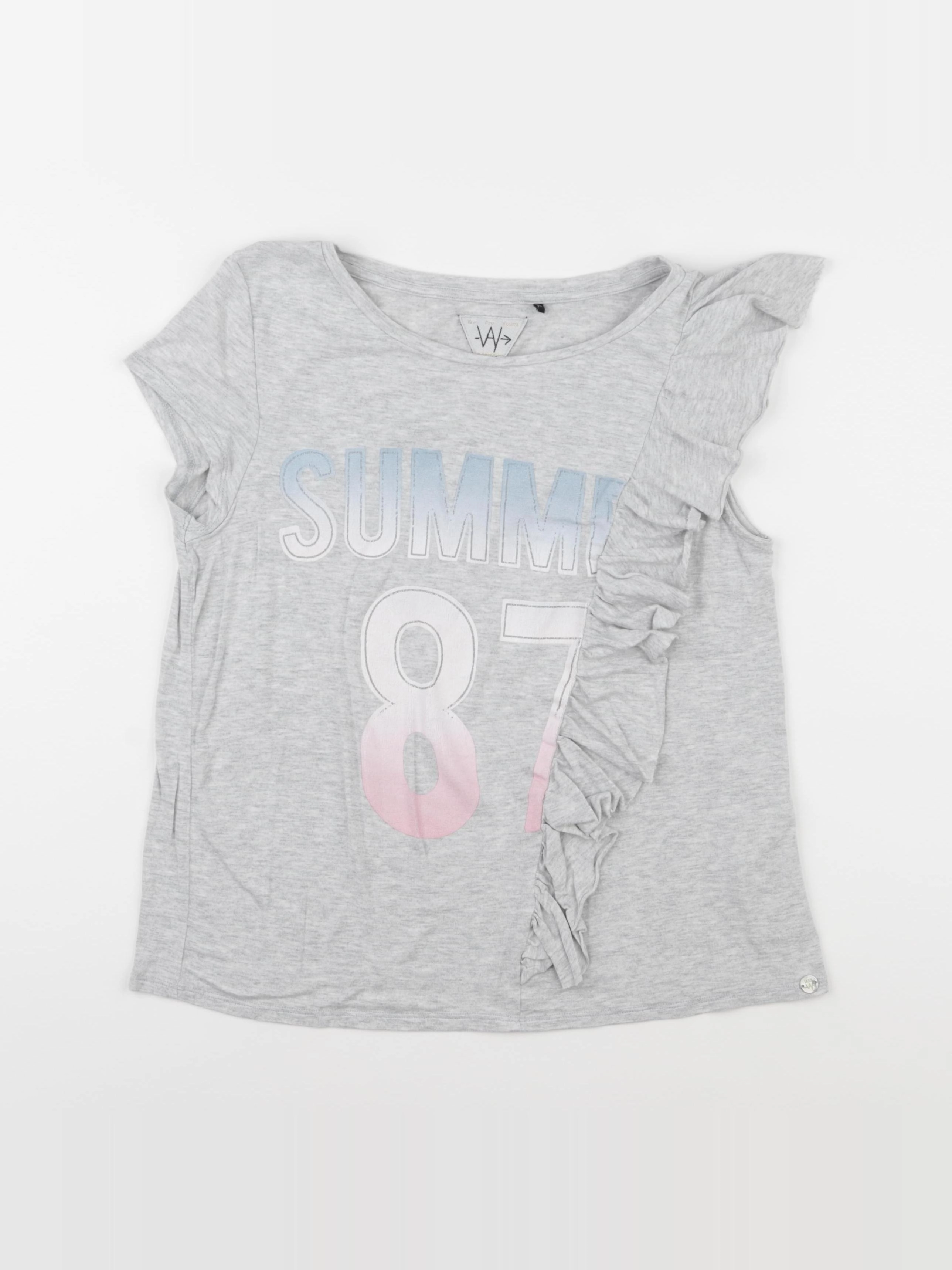IKKS - tee-shirt gris - 14 ans