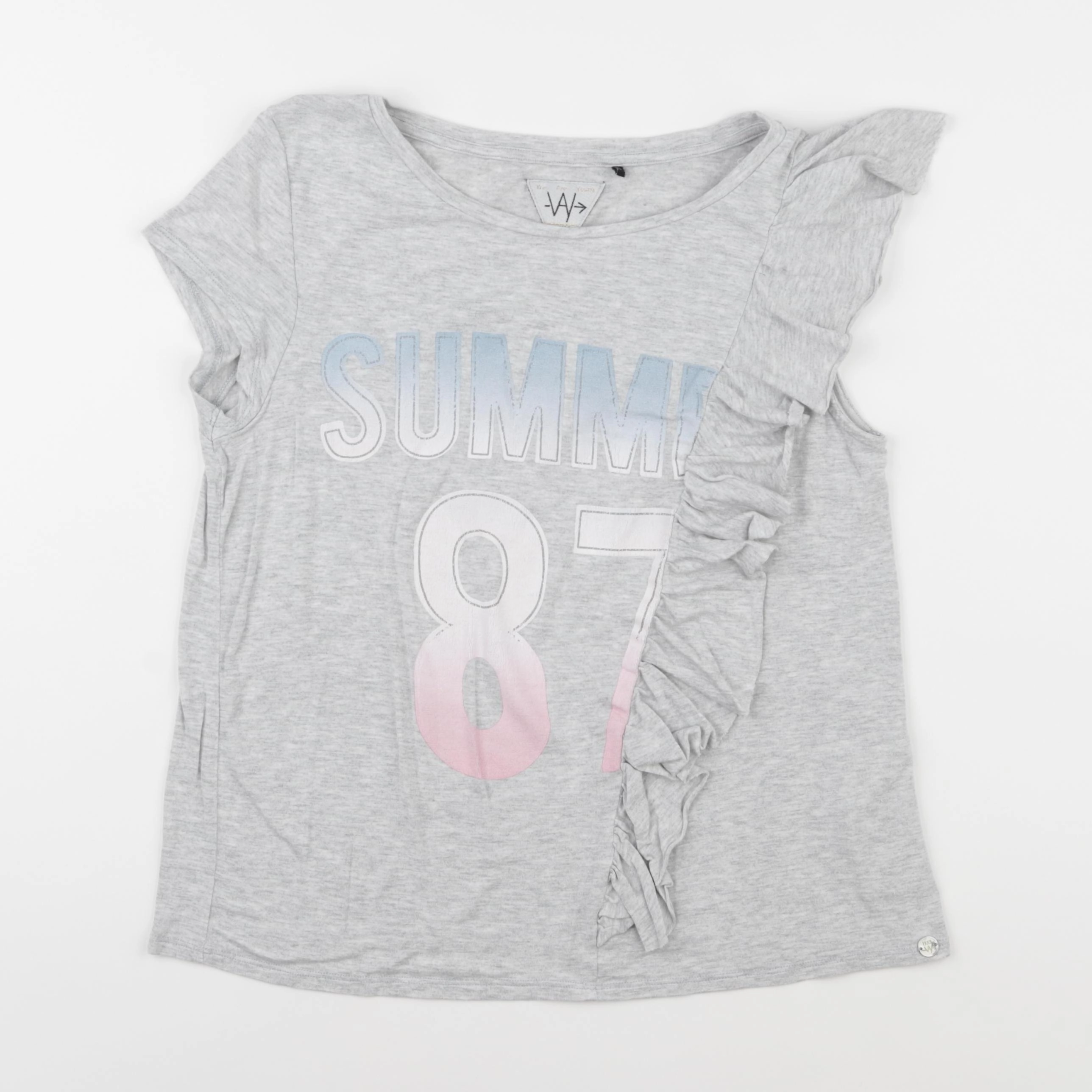 IKKS - tee-shirt gris - 14 ans