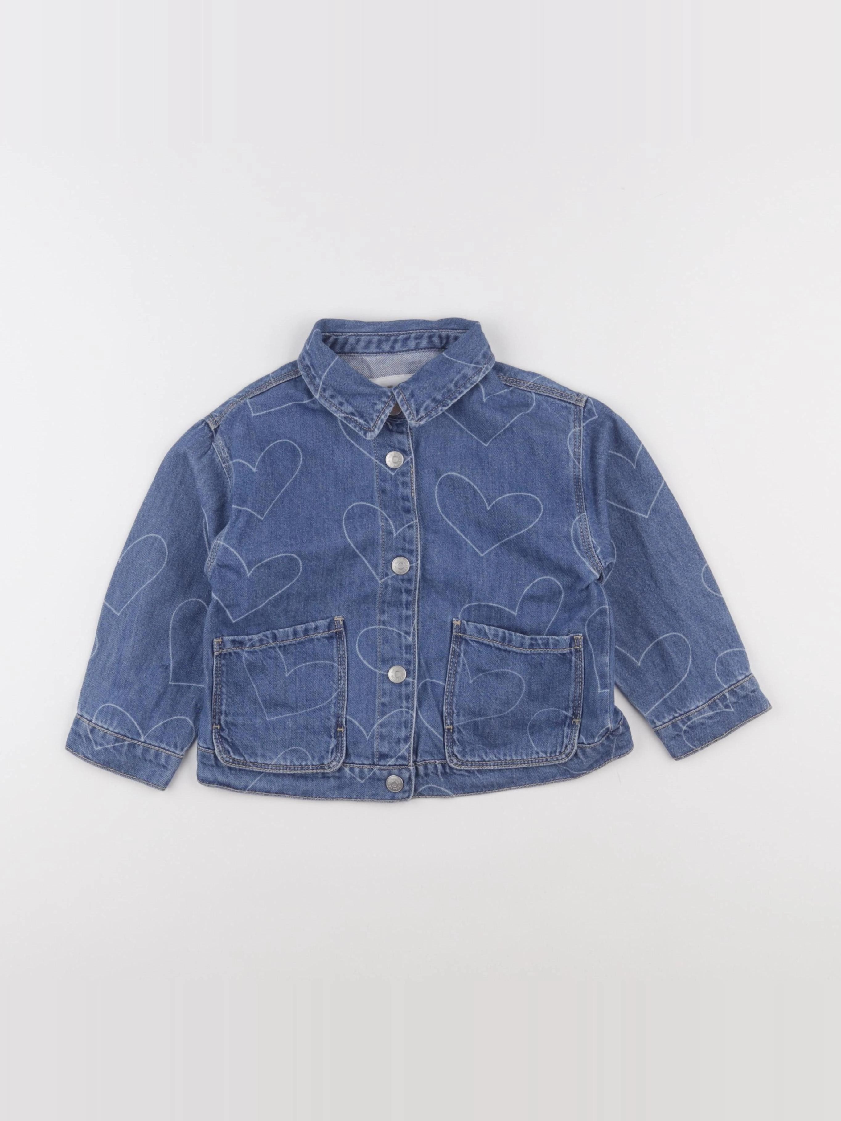 Zara - veste bleu - 4 ans