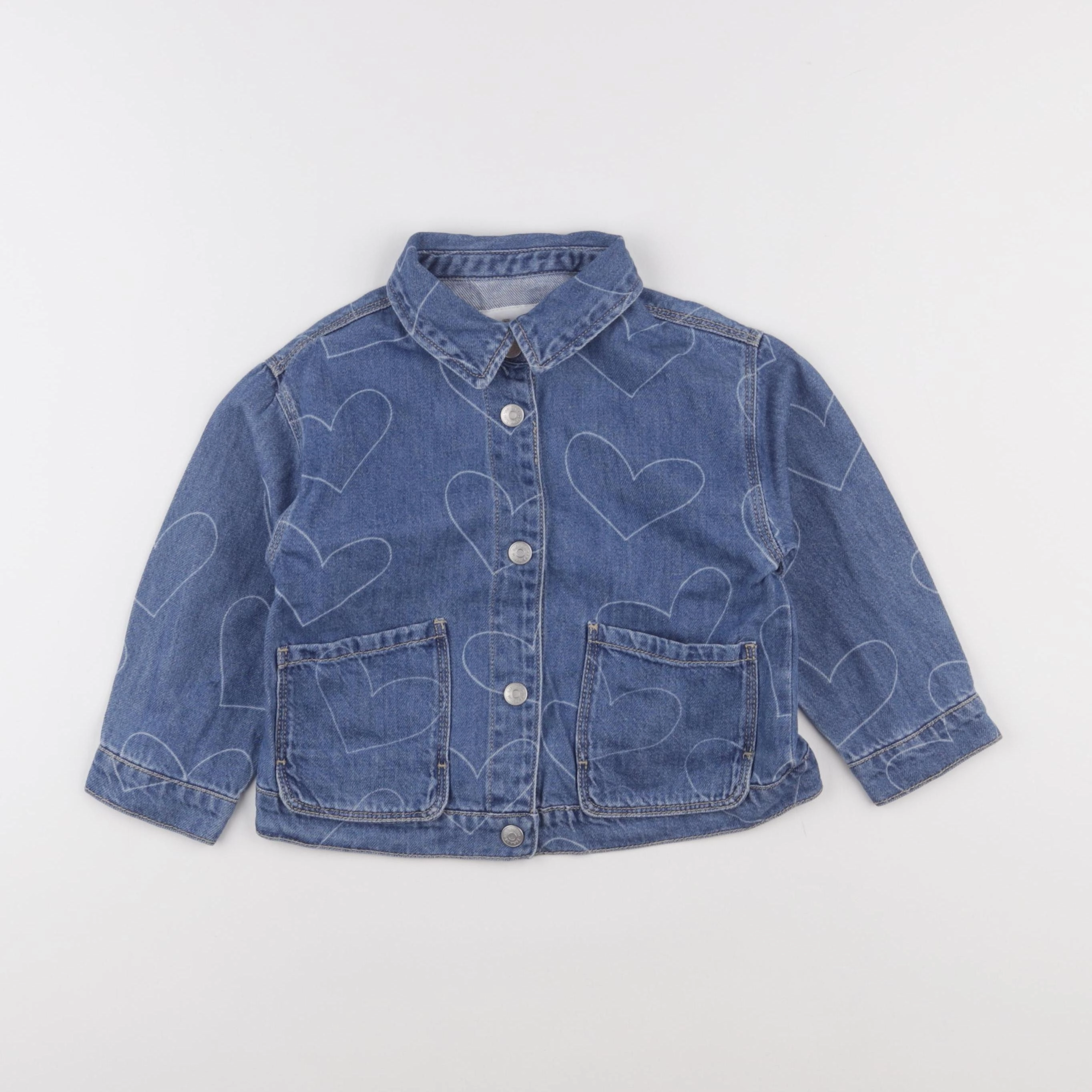 Zara - veste bleu - 4 ans