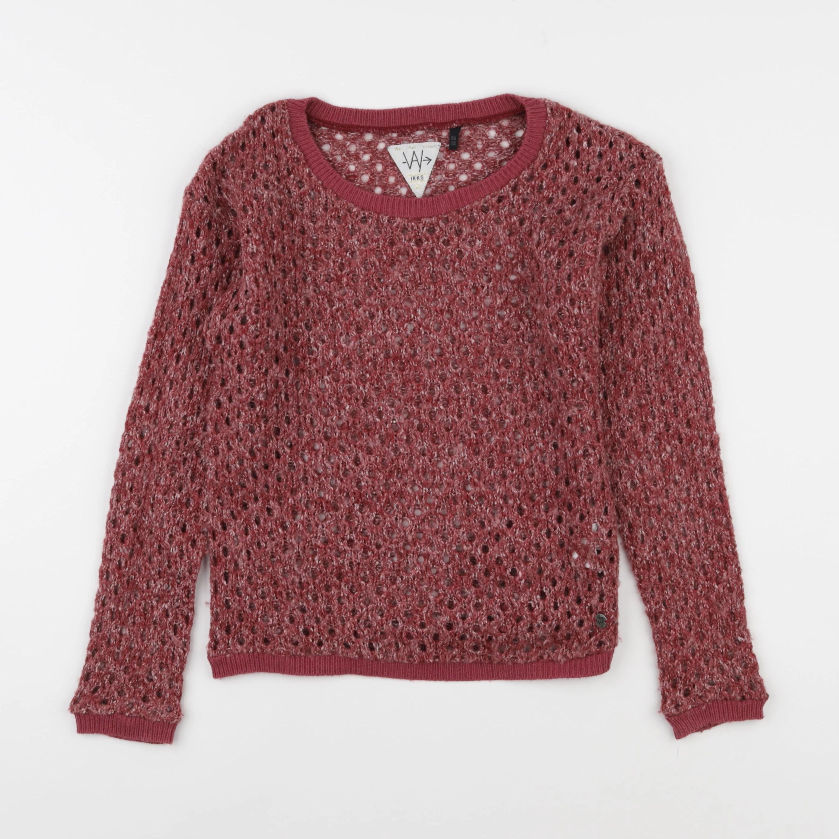 IKKS - pull rouge - 10 ans