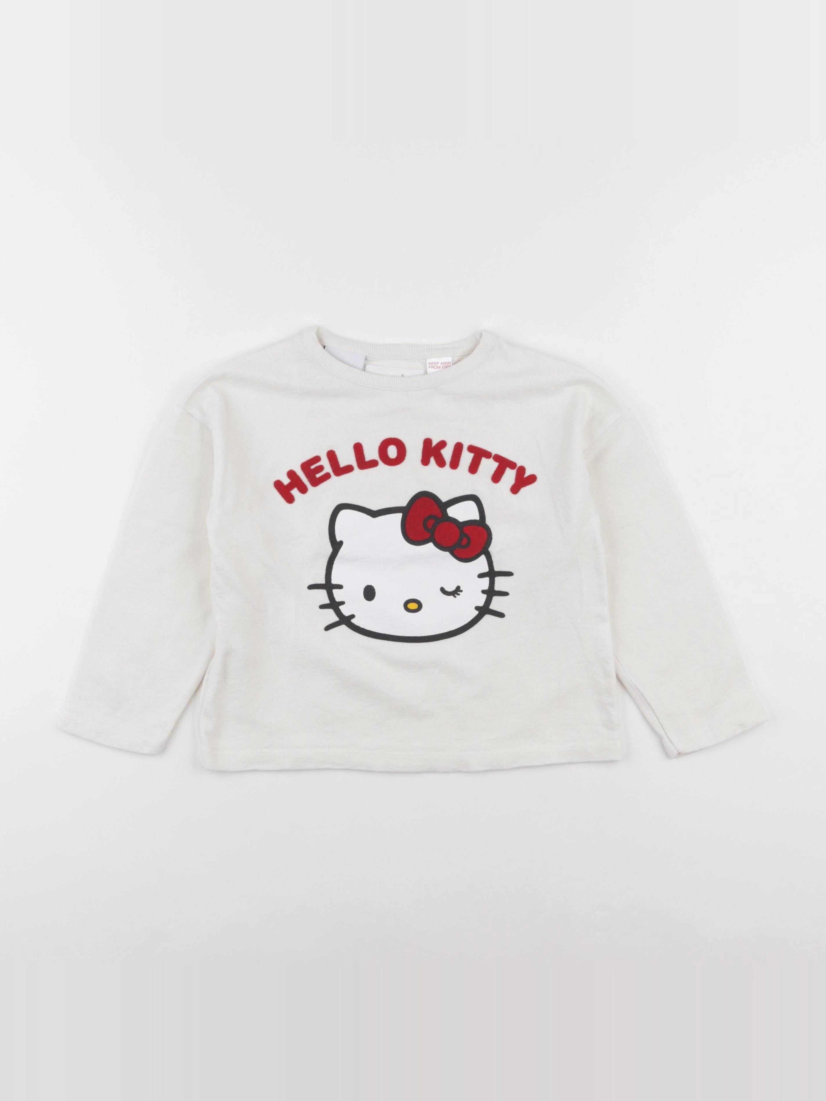 Zara - sweat beige - 5 ans