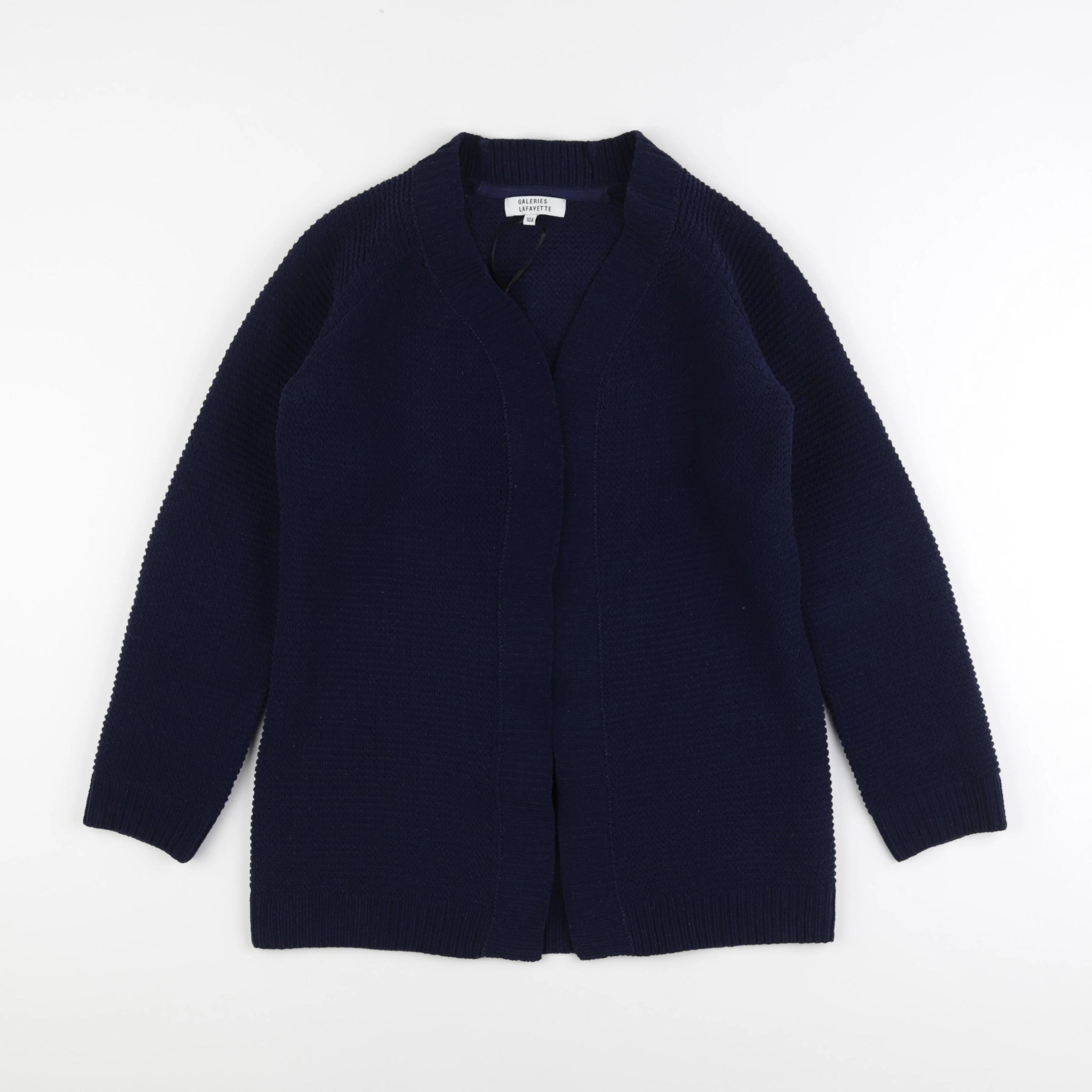 Galeries Lafayette - gilet bleu - 10 ans