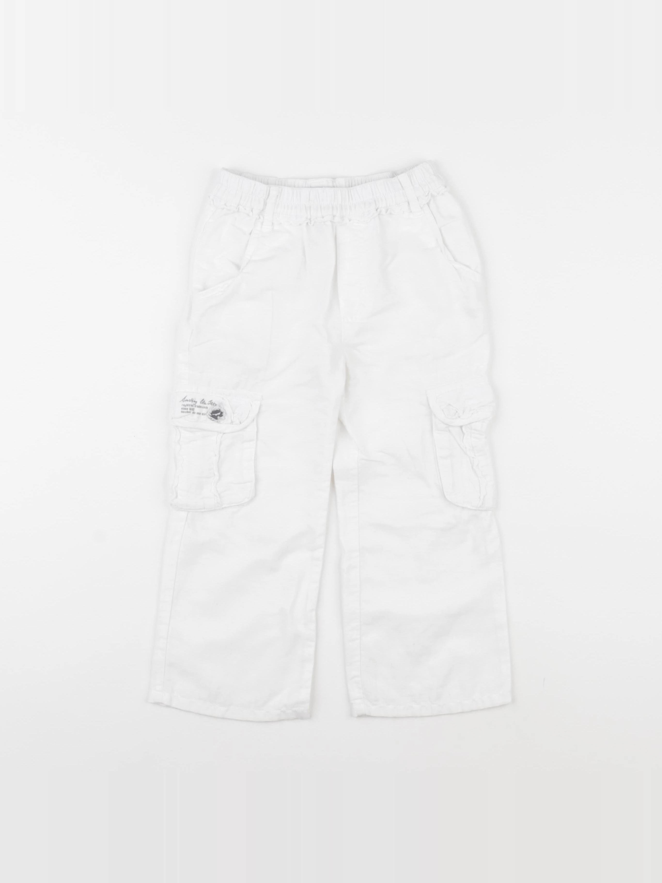IKKS - pantalon blanc - 3 ans