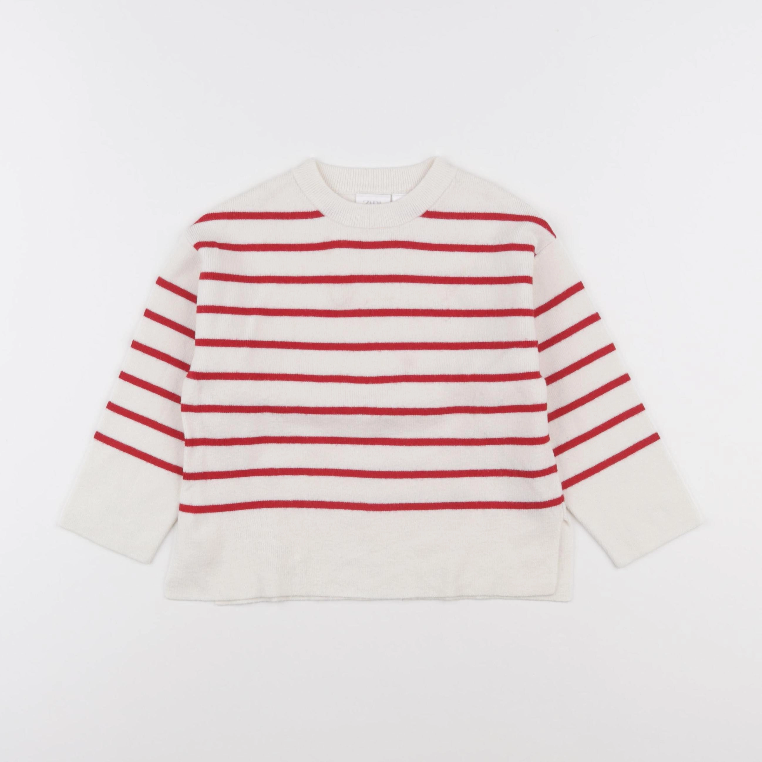 Zara - pull rouge - 2/3 ans