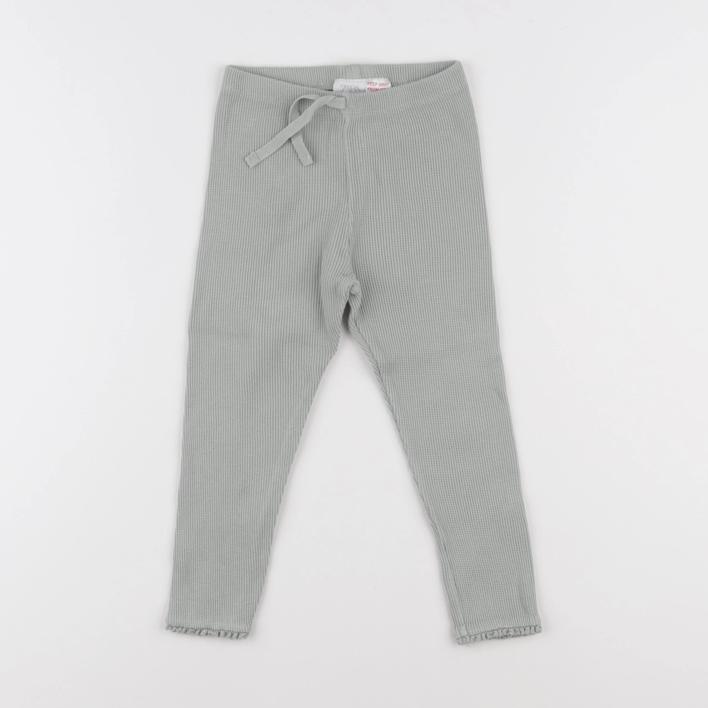Zara - legging vert - 2/3 ans