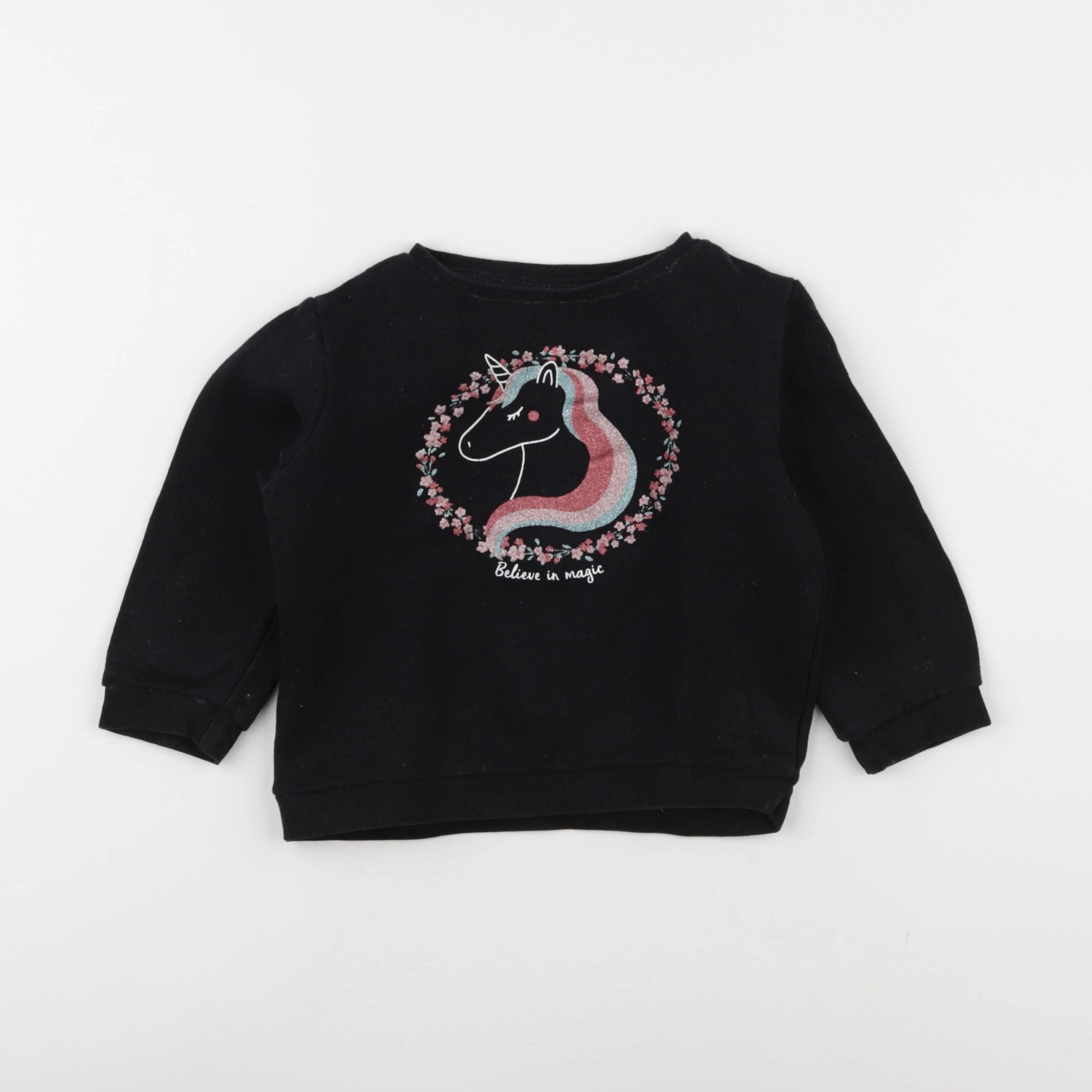 Storytelling - sweat rose, noir - 4 ans