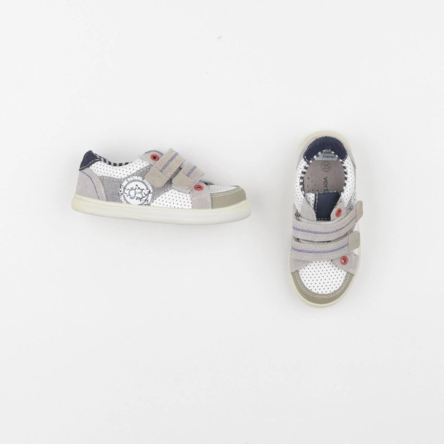 Vertbaudet - baskets multicolore - pointure 25