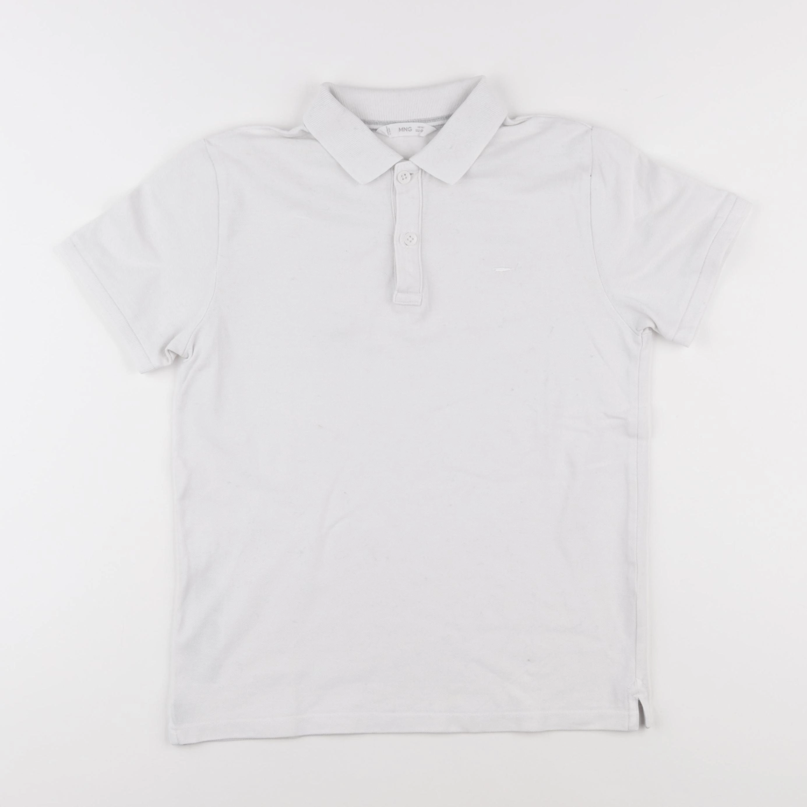 Mango - polo blanc - 10/11 ans