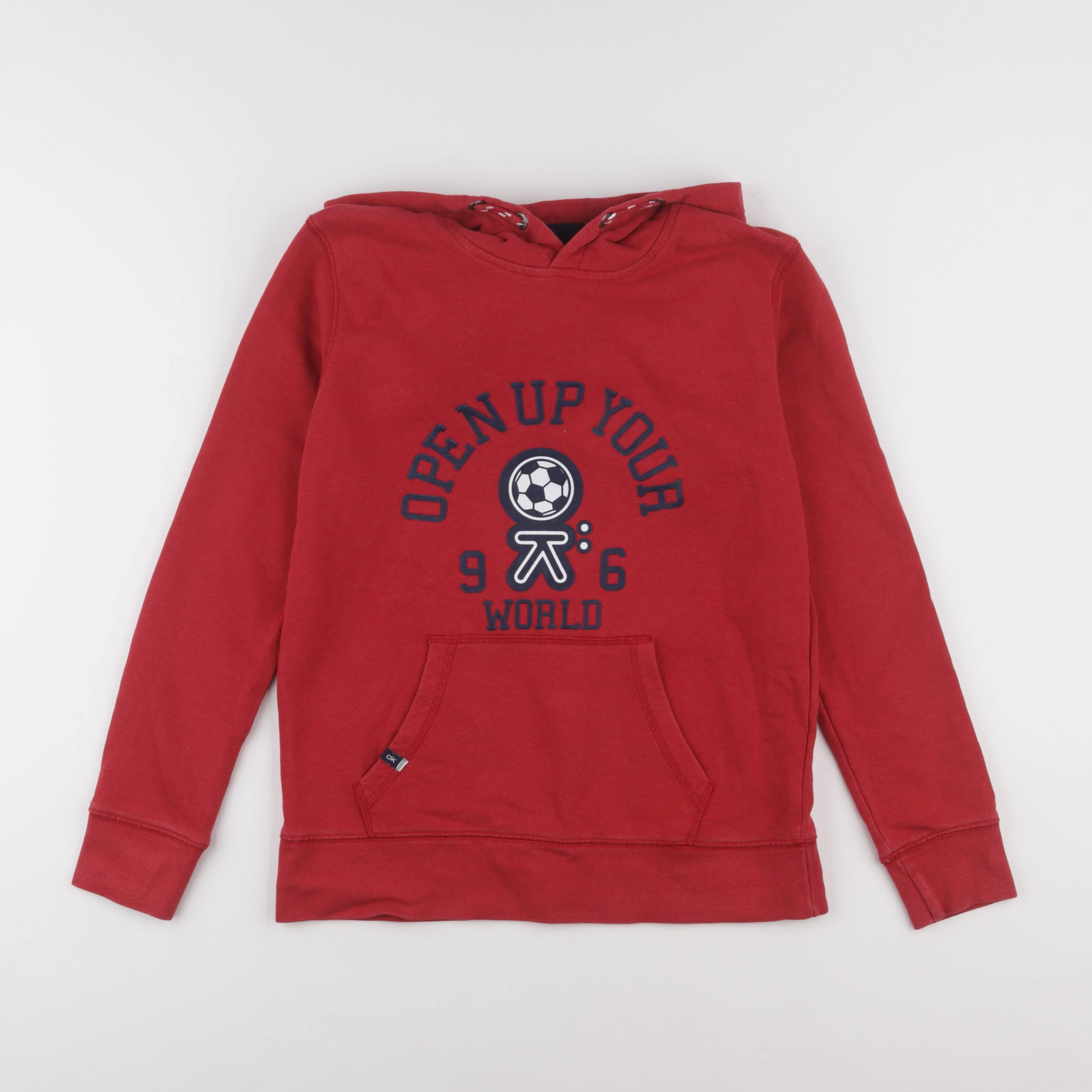 Okaidi - sweat rouge - 12 ans
