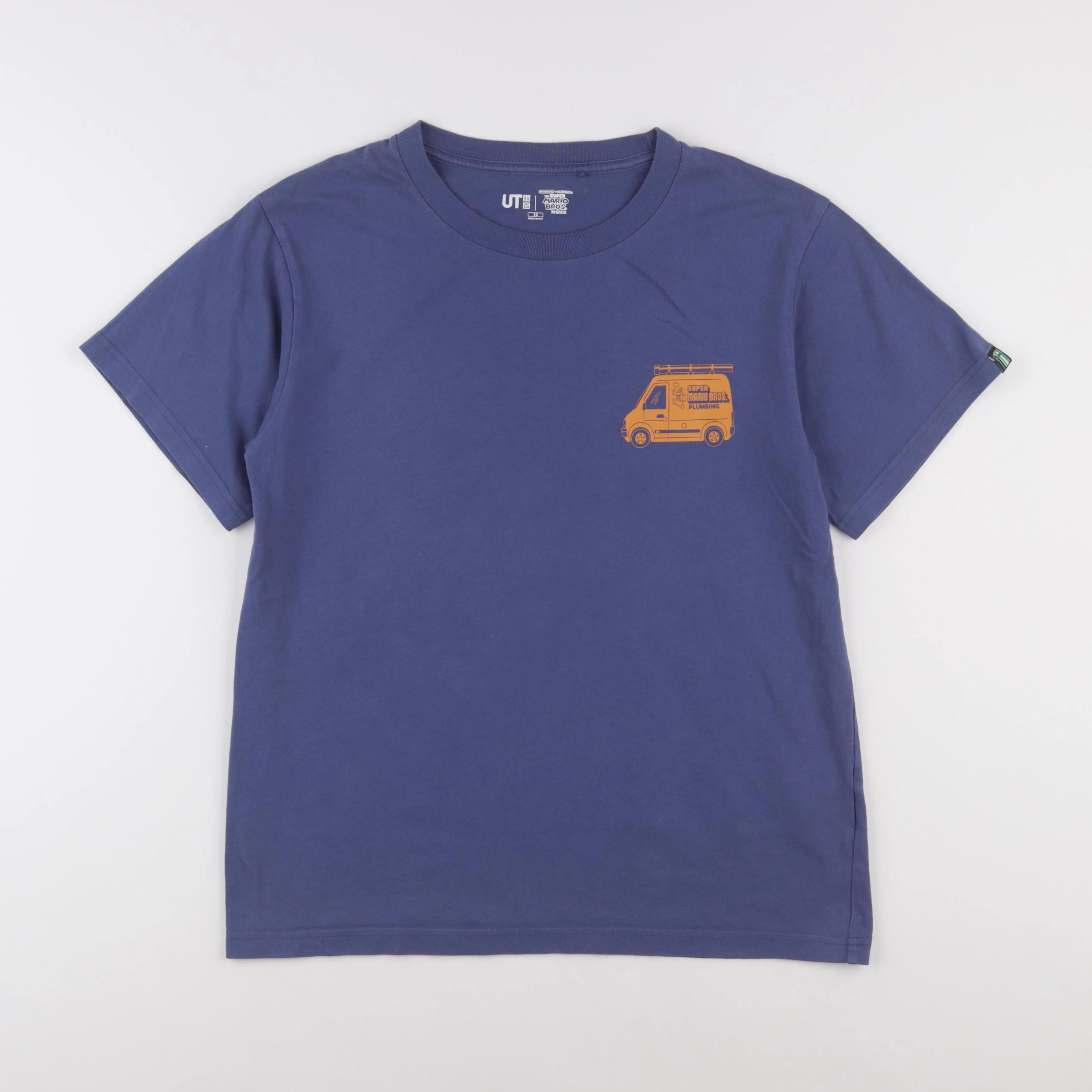 Uniqlo - tee-shirt bleu - 13 ans