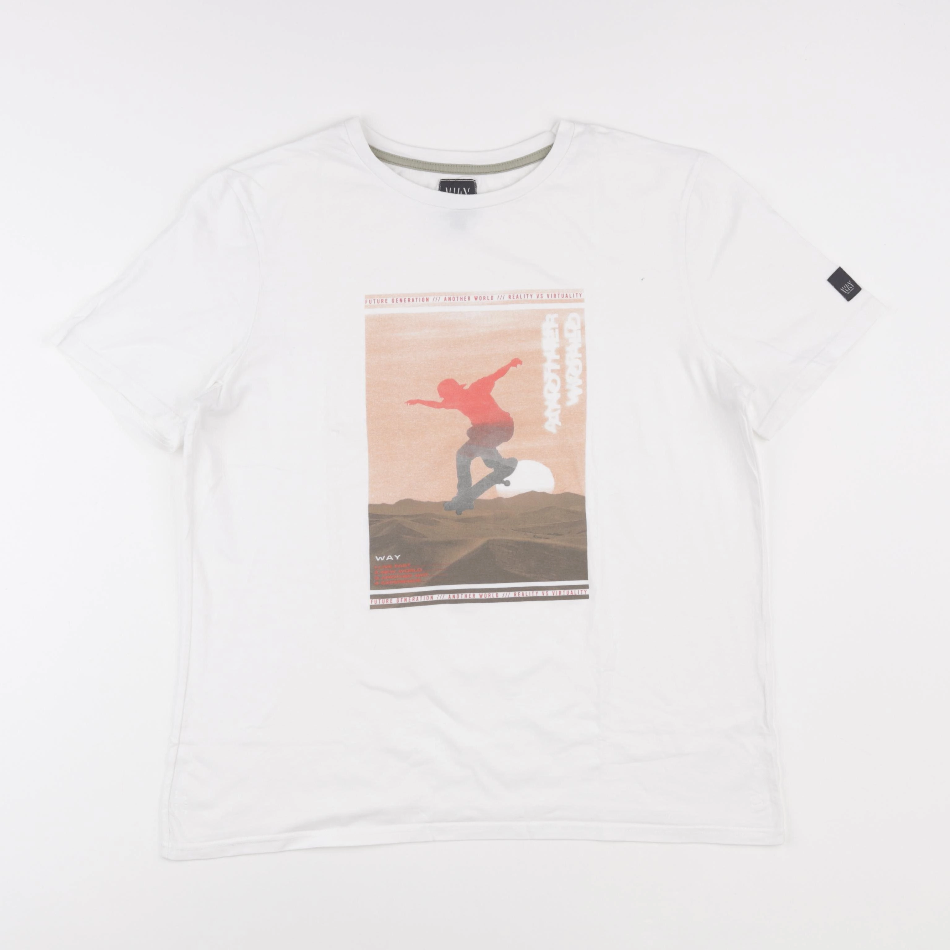 IKKS - tee-shirt blanc - 16 ans