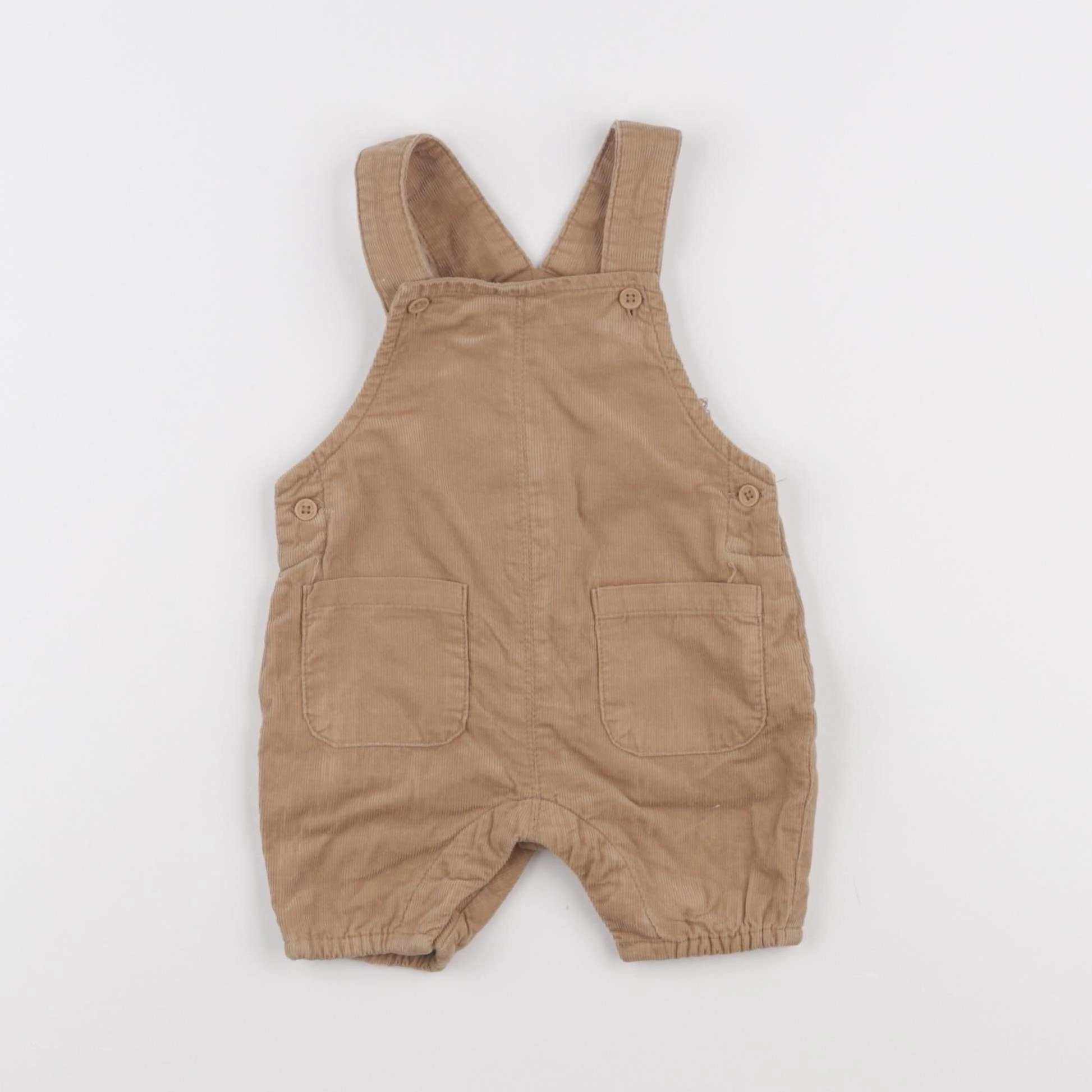 Vertbaudet - salopette marron - 1 mois