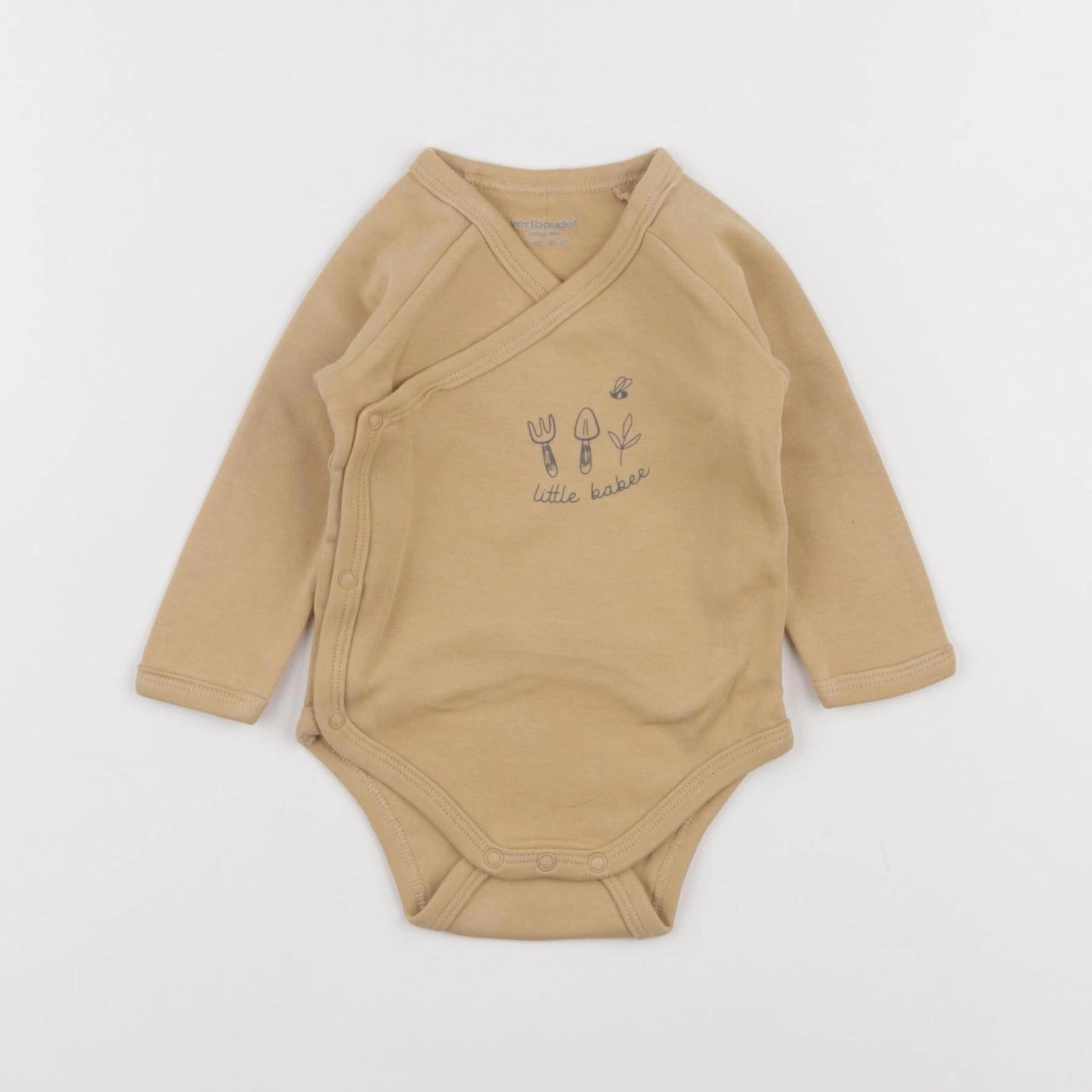 Vertbaudet - body jaune - 3 mois