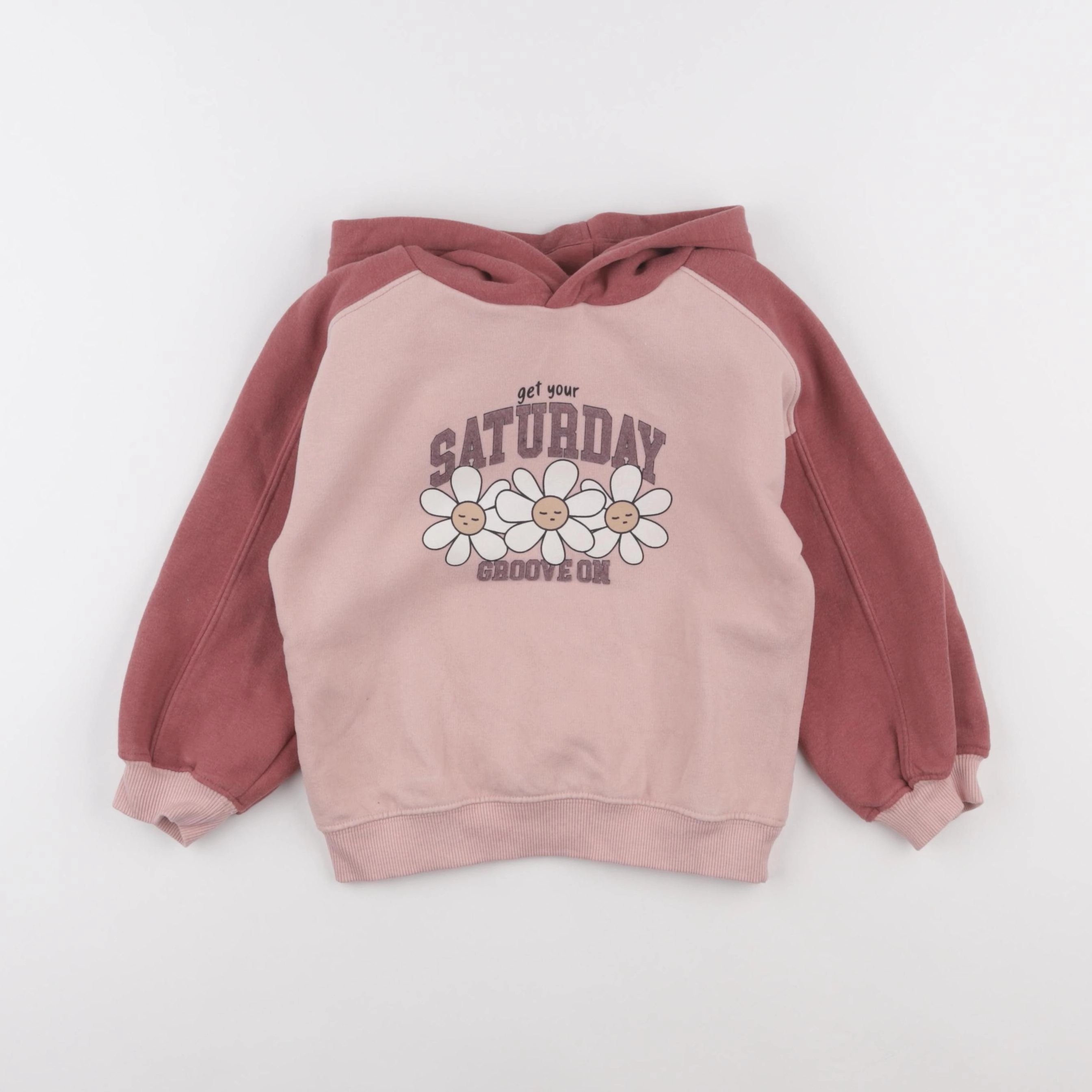 Vertbaudet - sweat rose - 5 ans