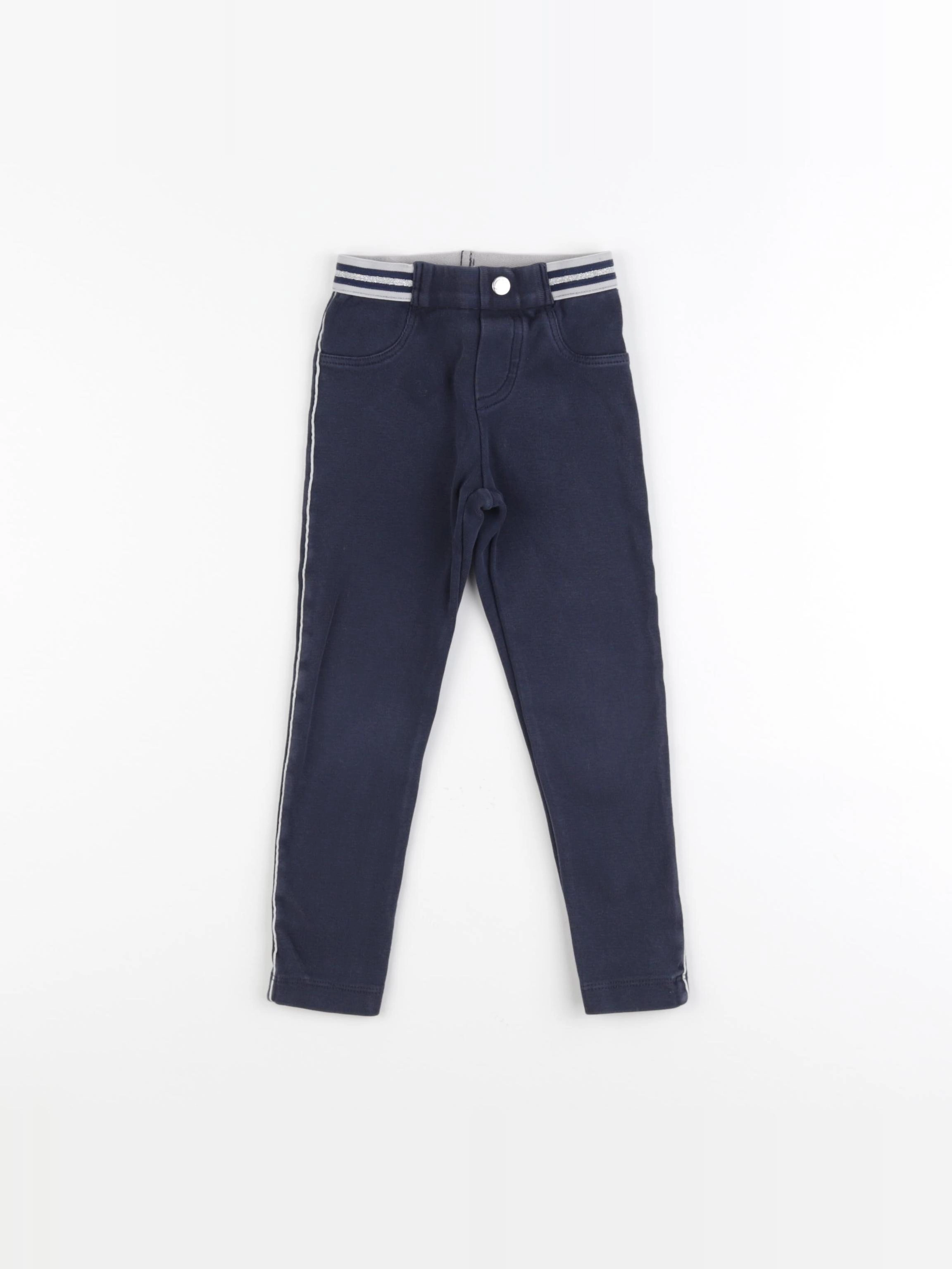 Petit Bateau - jogging bleu - 3 ans