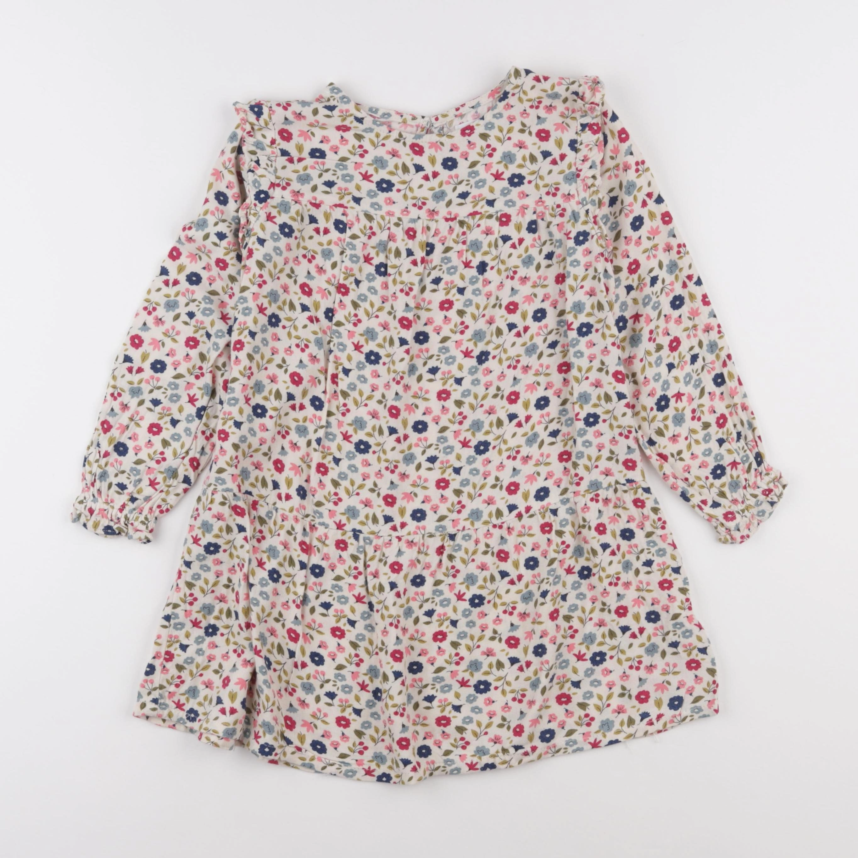 Vertbaudet - robe multicolore - 5 ans