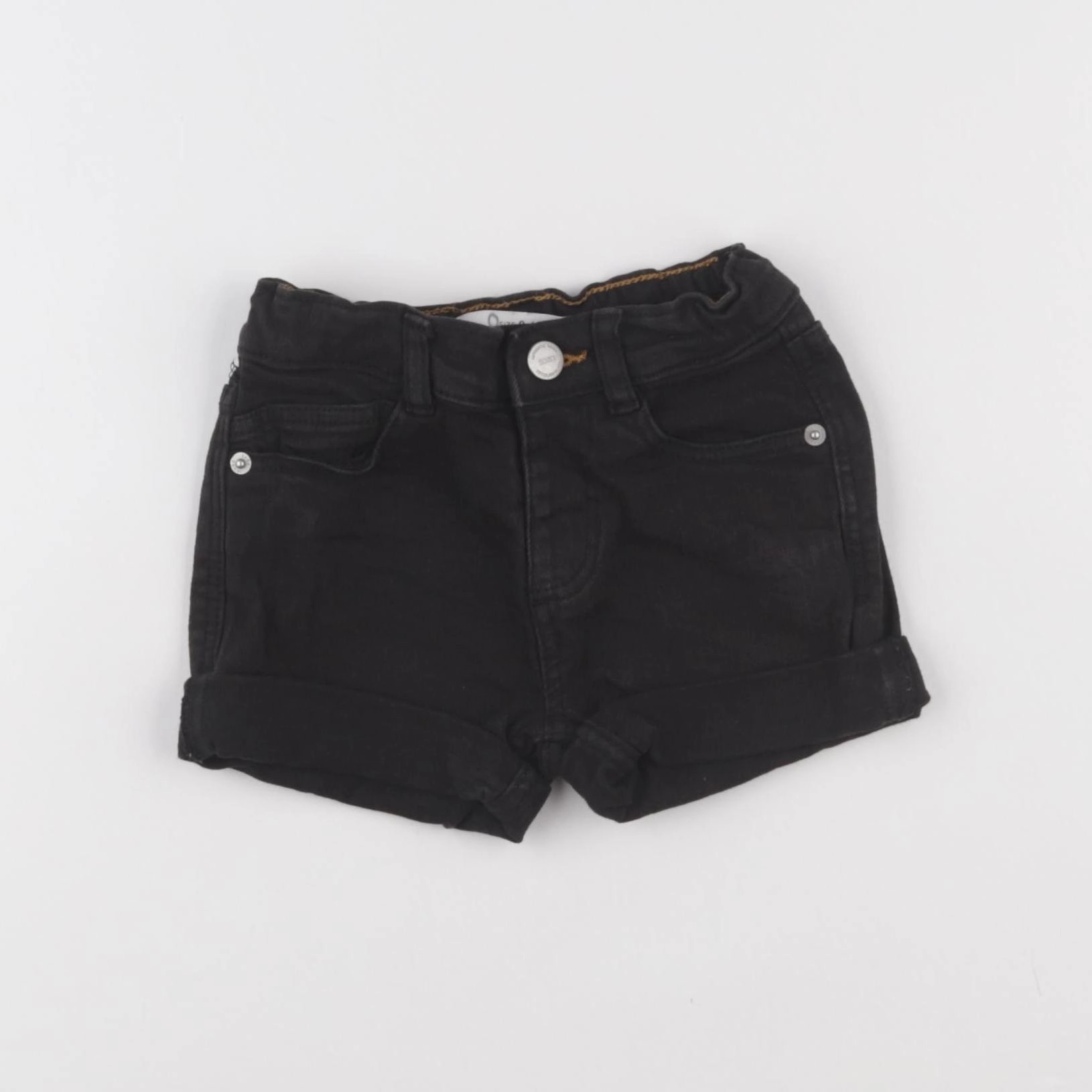 Zara - short noir - 9/12 mois