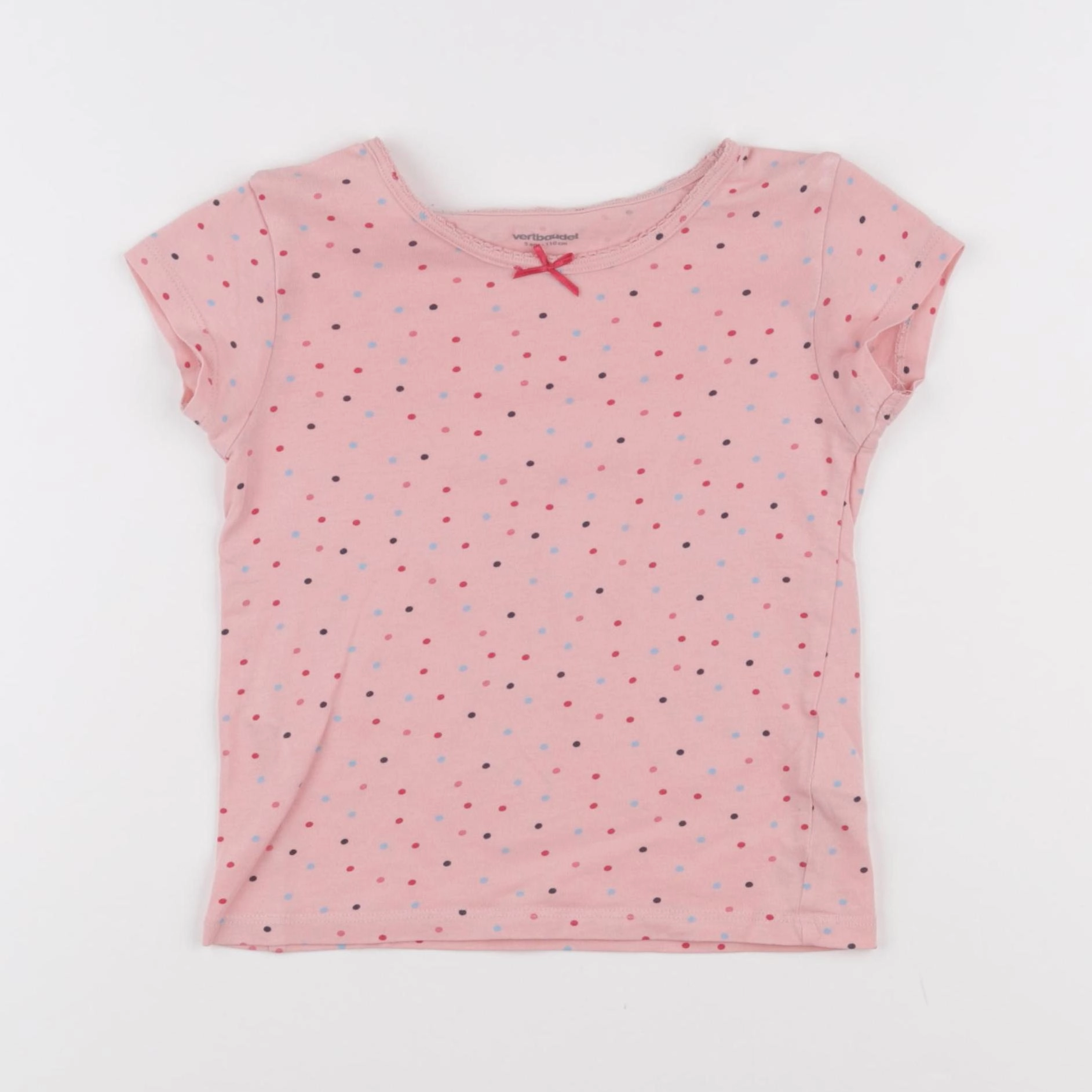 Vertbaudet - maillot de corps rose - 5 ans