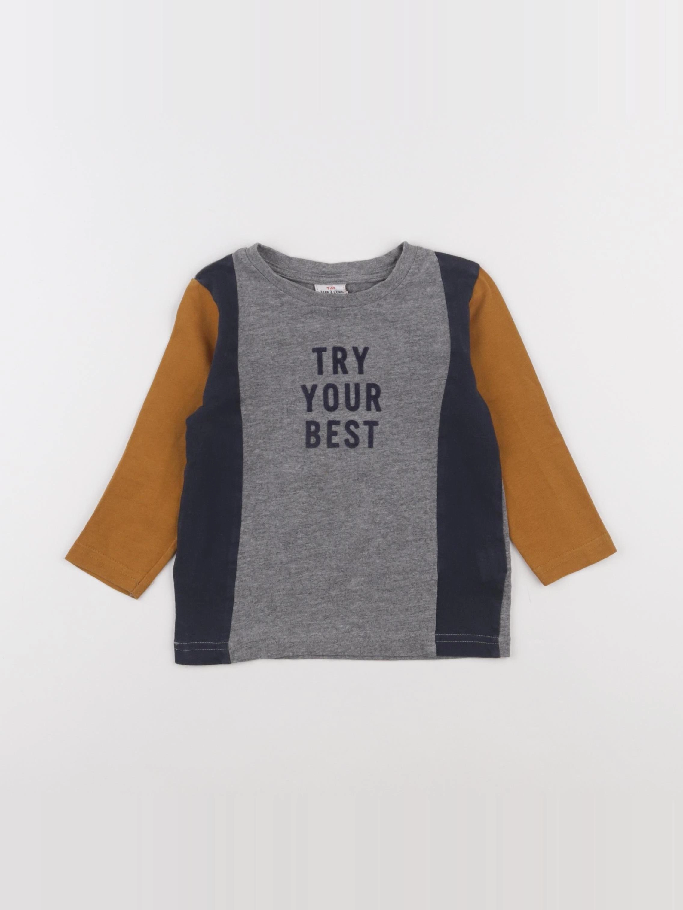 Tape à l'oeil - tee-shirt gris - 2 ans