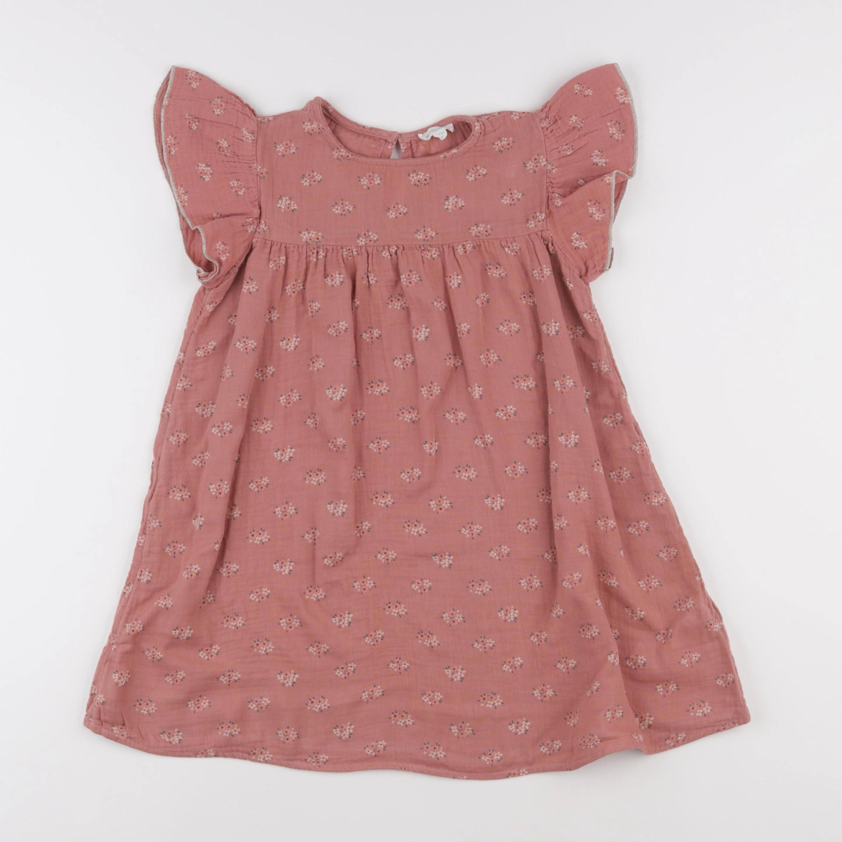 Vertbaudet - robe rose - 6 ans